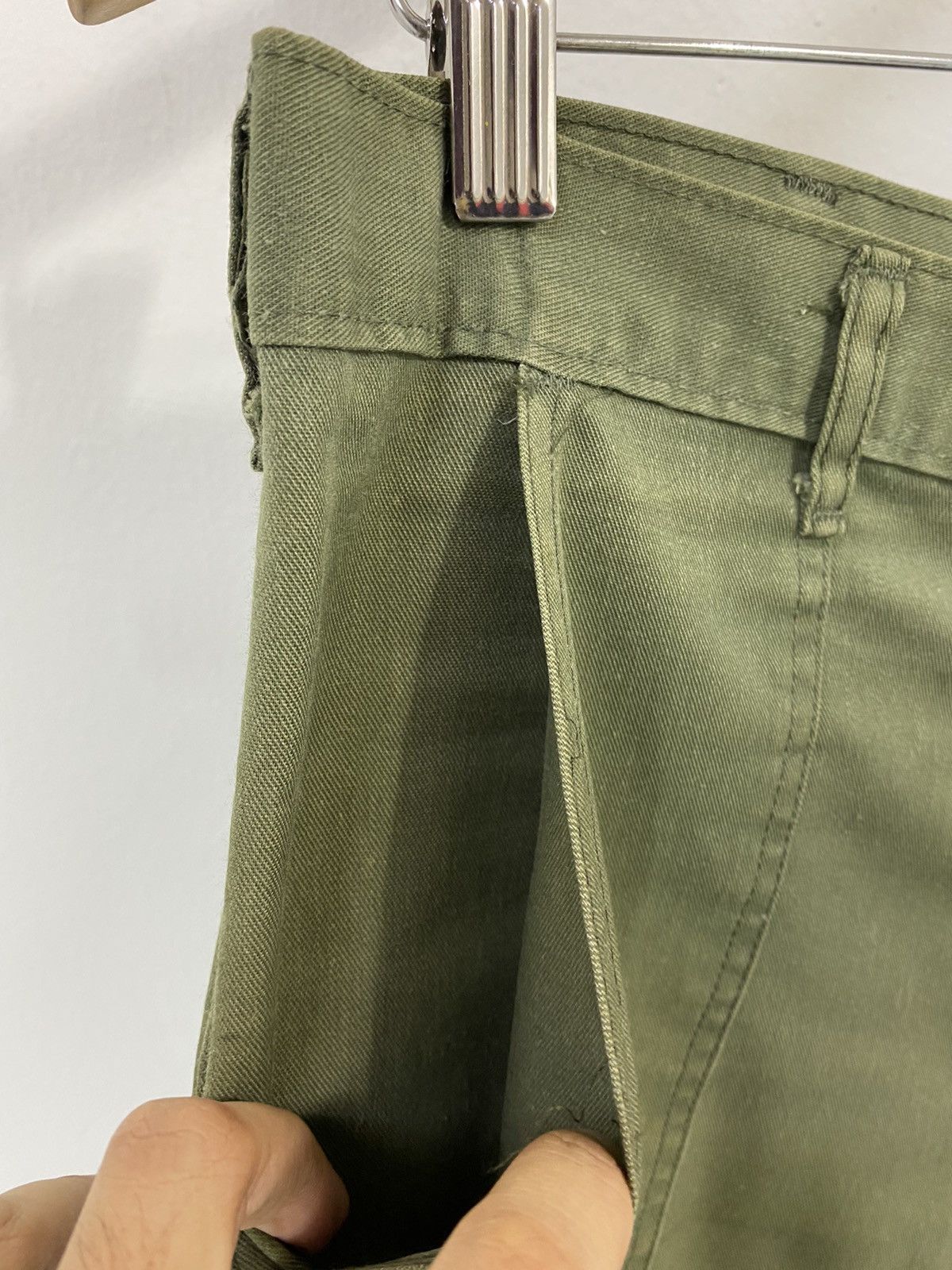 Vintage Vintage Military Fatigue Cargo pants Design Size US 34 / EU 50 - 5 Thumbnail