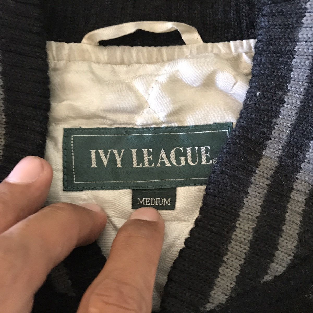 Ivy Crew 🔥RARE IVY LEAGUE VARSITY STADIUM BOMBER JACKET Size US M / EU 48-50 / 2 - 13 Thumbnail