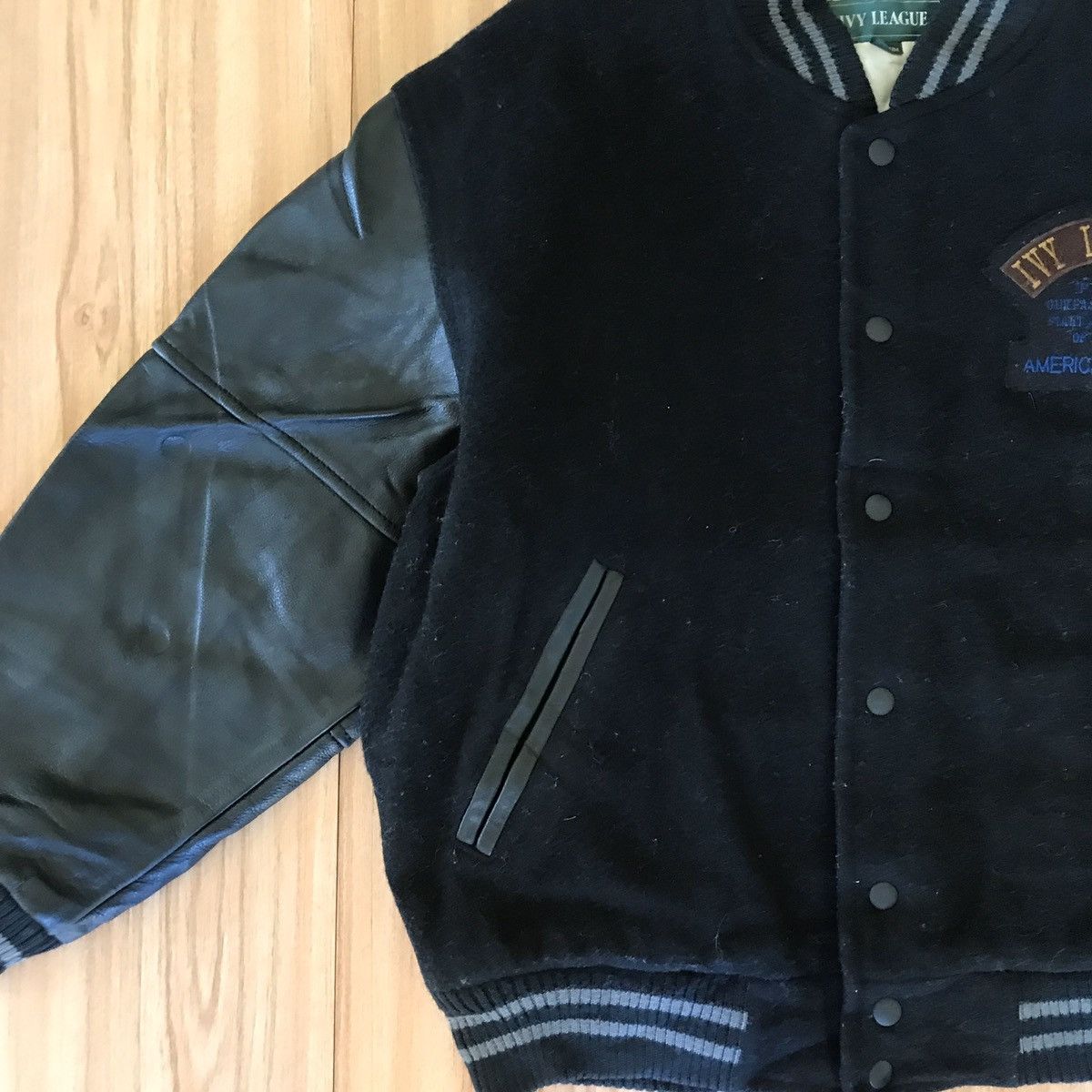 Ivy Crew 🔥RARE IVY LEAGUE VARSITY STADIUM BOMBER JACKET Size US M / EU 48-50 / 2 - 7 Thumbnail