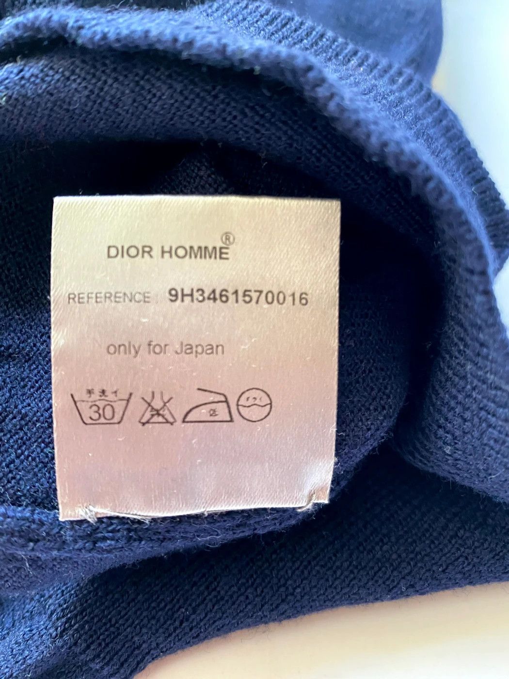 Dior ⚡️QUICK SALE⚡️ 2009 Blue Dior Knit V-neck Pullover Size US S / EU 44-46 / 1 - 4 Thumbnail