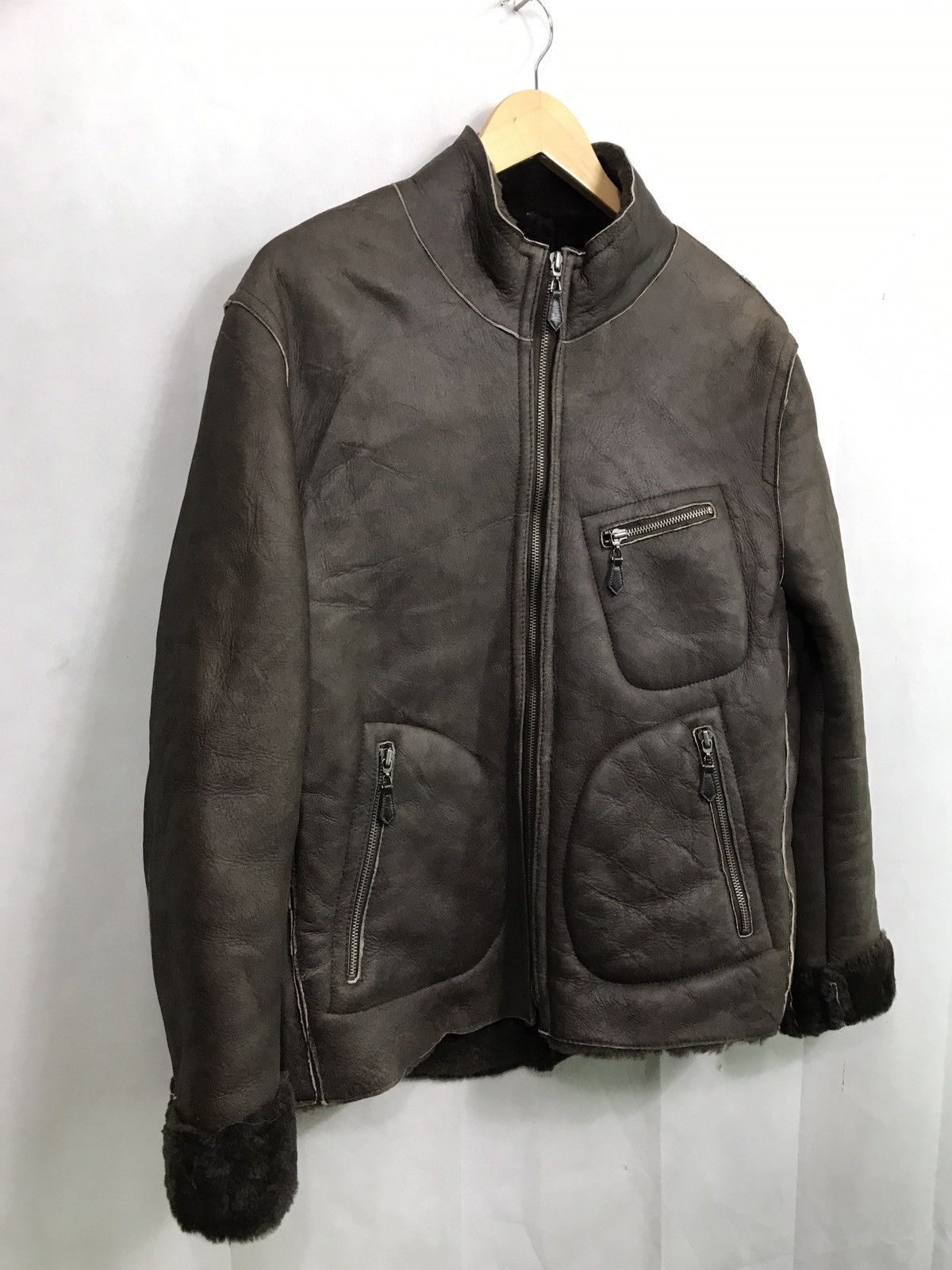 Alexander Julian 🔥FINAL DROP🔥RARE Alexander julian sheepskin sherpa jacket Size US M / EU 48-50 / 2 - 2 Thumbnail