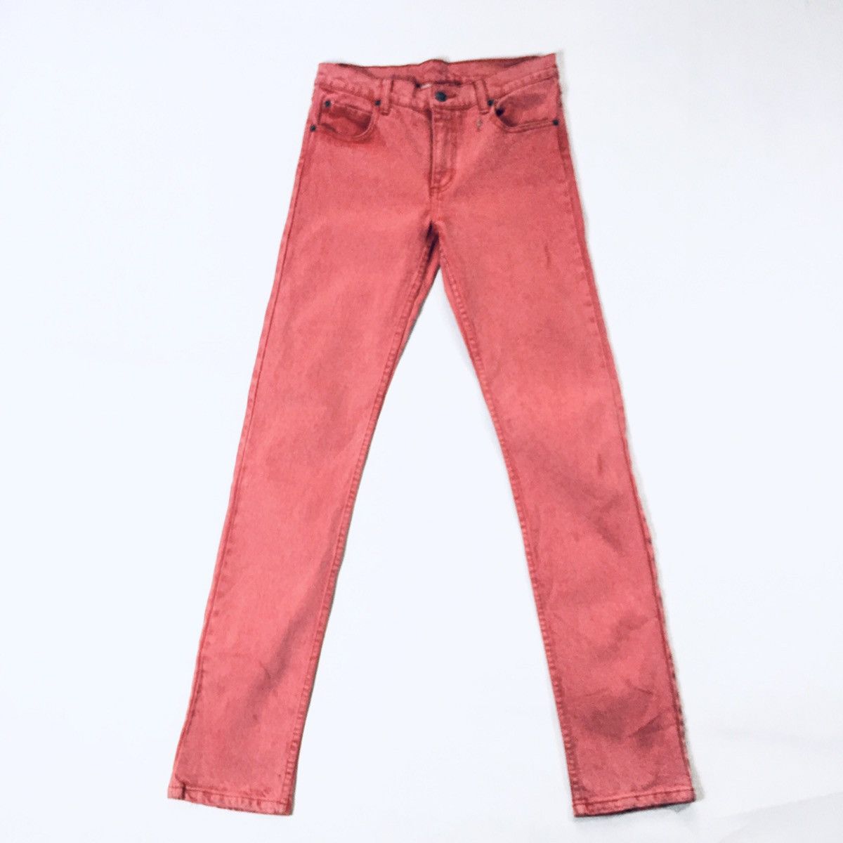 Cheap Monday Rare! Red Heather Cheap Monday Skinny Jeans Size US 31 - 1 Thumbnail