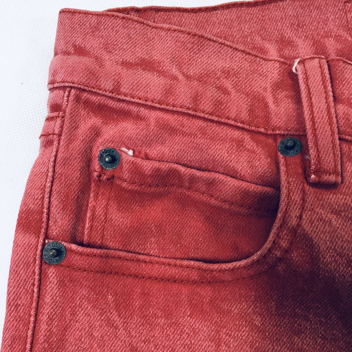 Cheap Monday Rare! Red Heather Cheap Monday Skinny Jeans Size US 31 - 8 Thumbnail