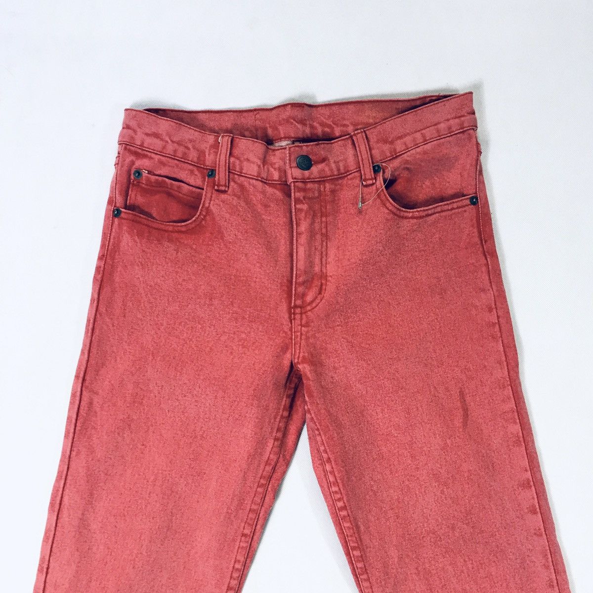 Cheap Monday Rare! Red Heather Cheap Monday Skinny Jeans Size US 31 - 2 Thumbnail