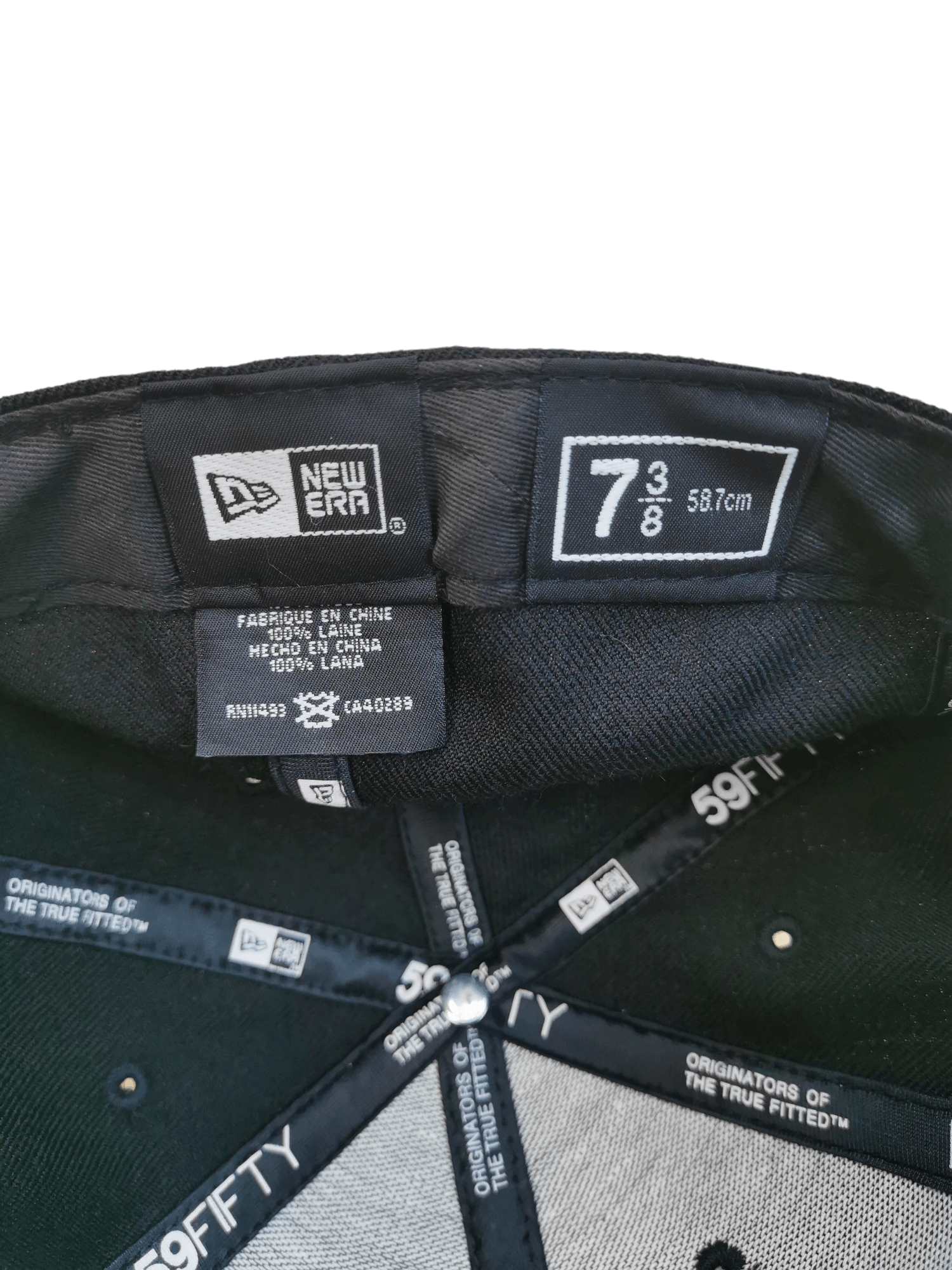New Era NEW ERA SIZE 7 3/8 HAT CAP Size ONE SIZE - 5 Thumbnail