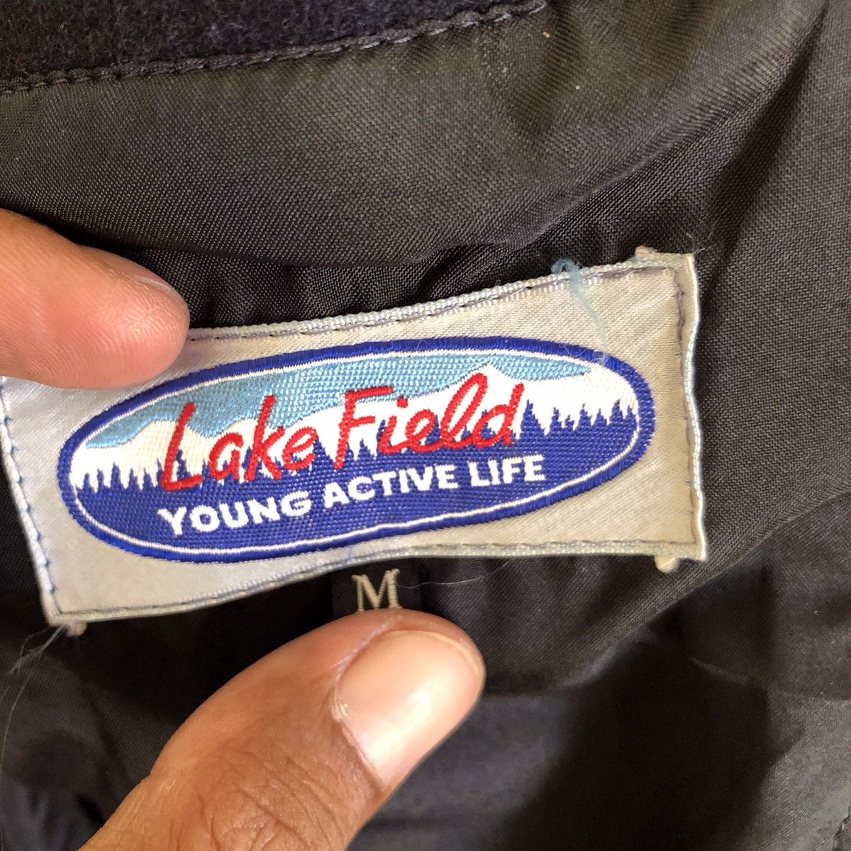 Japanese Brand 🔥LAKE FIELD YOUNG ACTIVE LIFE VARSIT STADIUM BOMBER JACKET Size US M / EU 48-50 / 2 - 7 Thumbnail