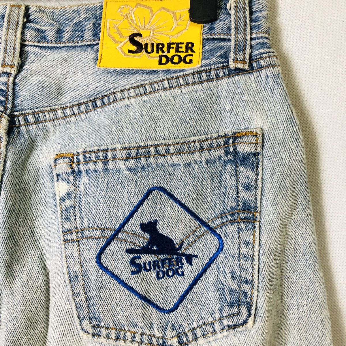Levi's × Levi's Vintage Clothing Vintage LEVIS 501 USA x Surfer Dog Distress Jeans Size US 30 / EU 46 - 8 Thumbnail
