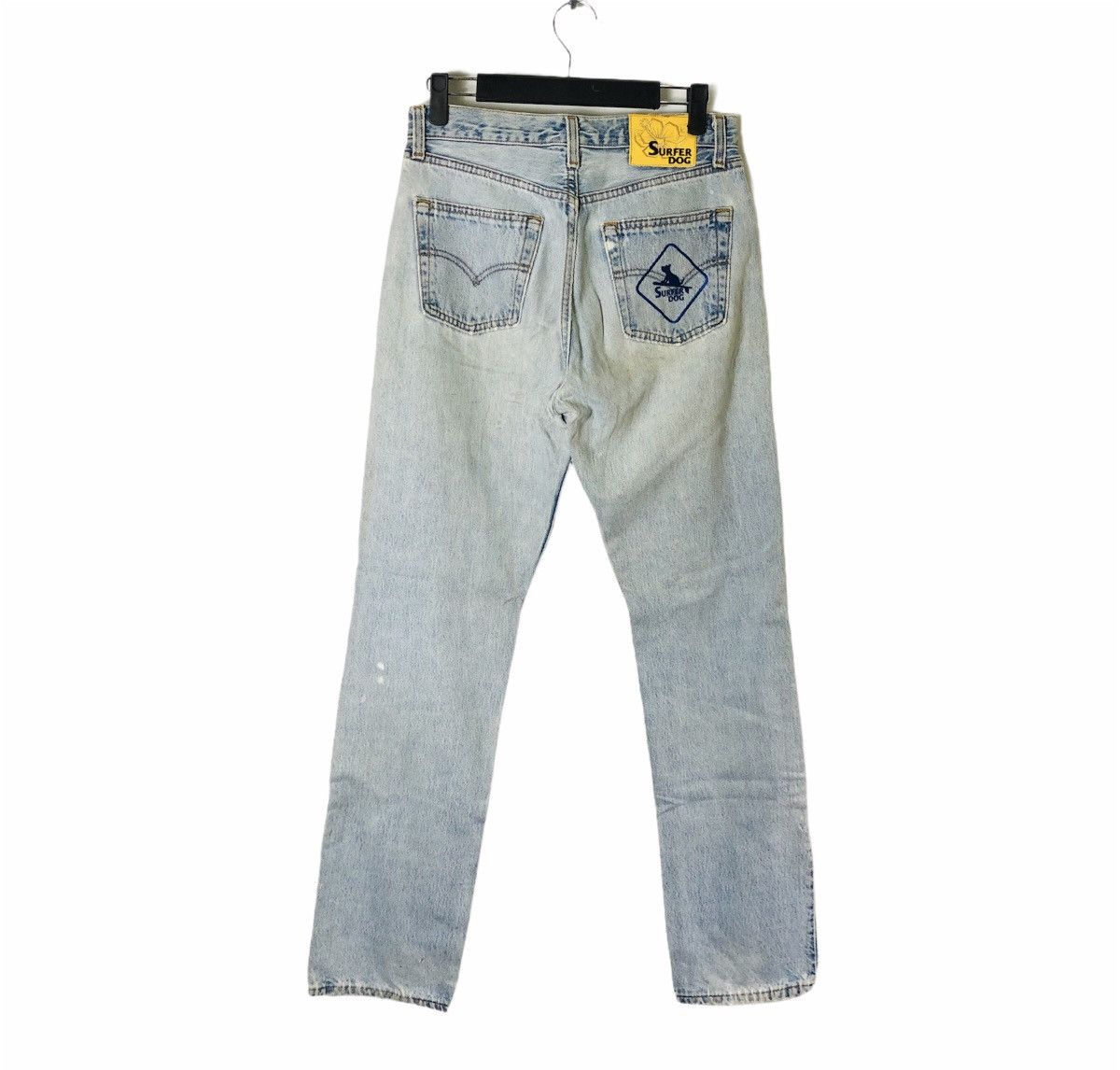 Levi's × Levi's Vintage Clothing Vintage LEVIS 501 USA x Surfer Dog Distress Jeans Size US 30 / EU 46 - 2 Thumbnail