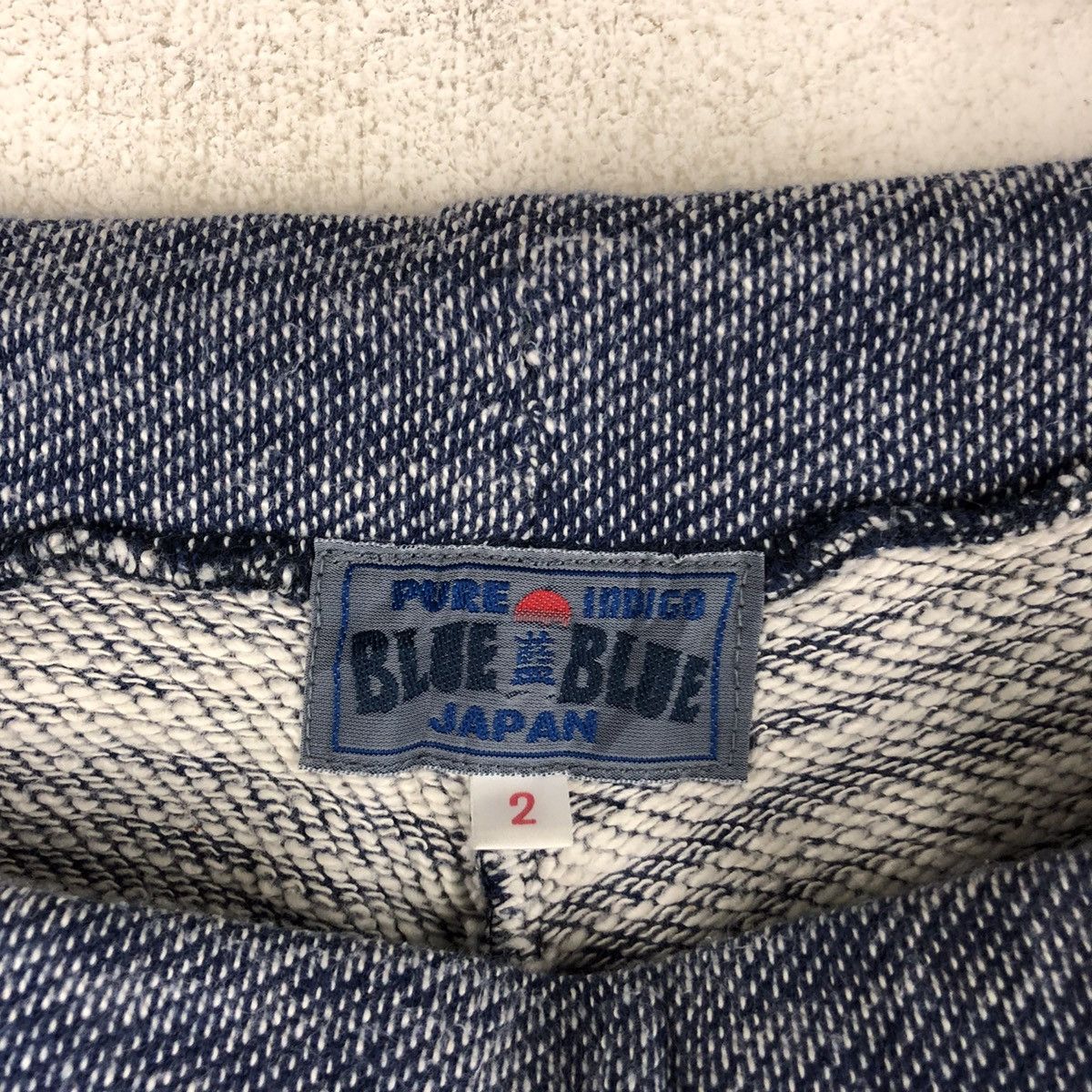 Blue Blue Japan 🔥BLUE BLUE JAPAN PURE INDIGO SWEATPANTS MADE IN JAPAN Size US 30 / EU 46 - 8 Thumbnail