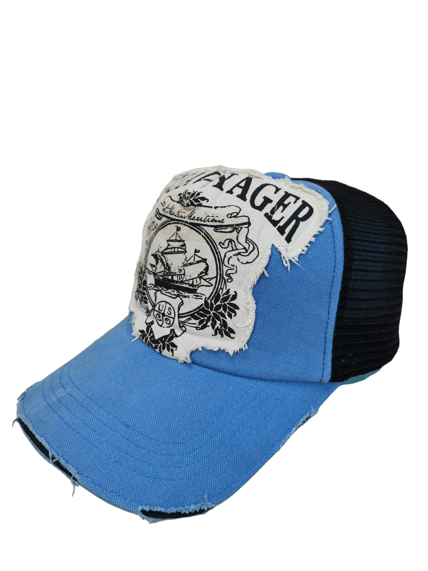 Designer × Japanese Brand JABURO JAPANESE DESIGNER AGUA TRUCKER HAT Size ONE SIZE - 2 Thumbnail