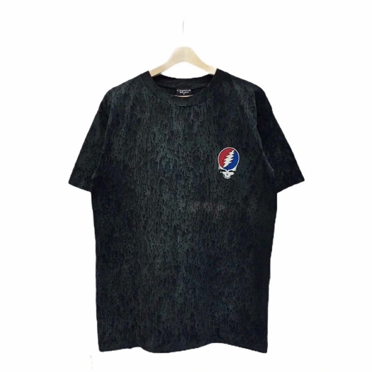 Band Tees × Grateful Dead × Vintage Rare Vintage 90s Grateful Death Black Tie Die Tshirt Size US M / EU 48-50 / 2 - 2 Thumbnail