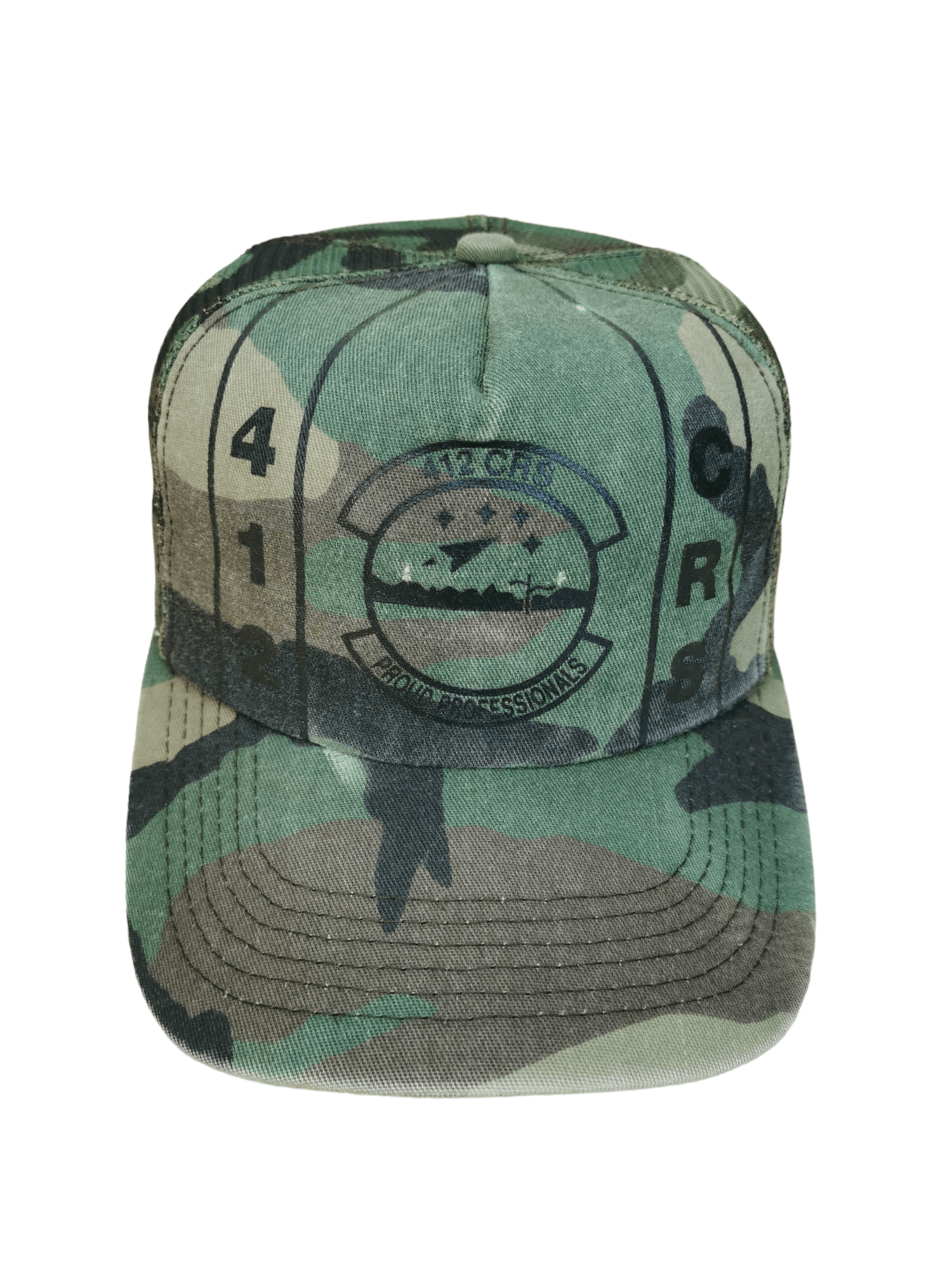 Other VINTAGE MILITARY AADCO 412 CRS TRUCKER HAT Size ONE SIZE - 1 Thumbnail