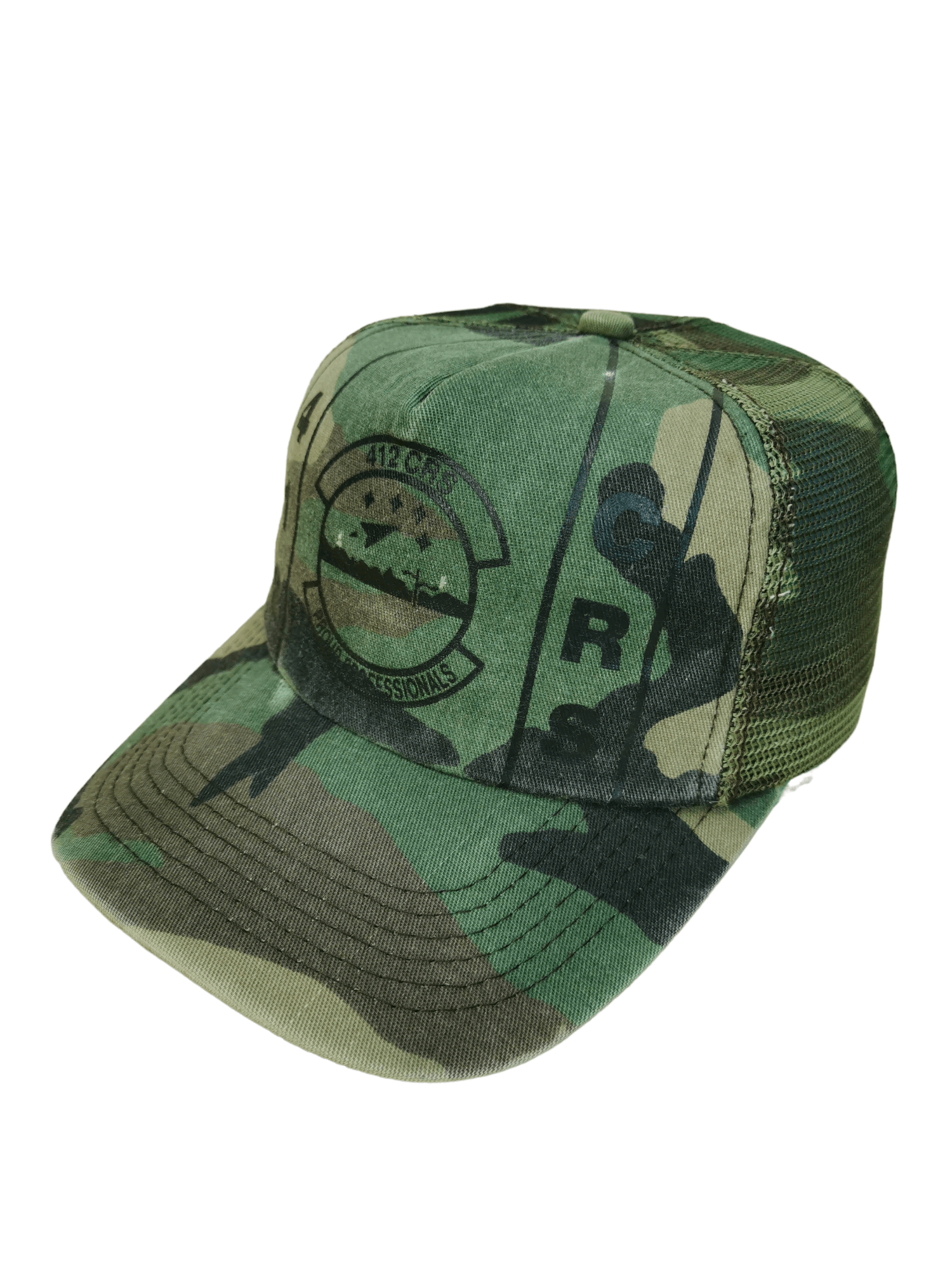 Other VINTAGE MILITARY AADCO 412 CRS TRUCKER HAT Size ONE SIZE - 2 Thumbnail