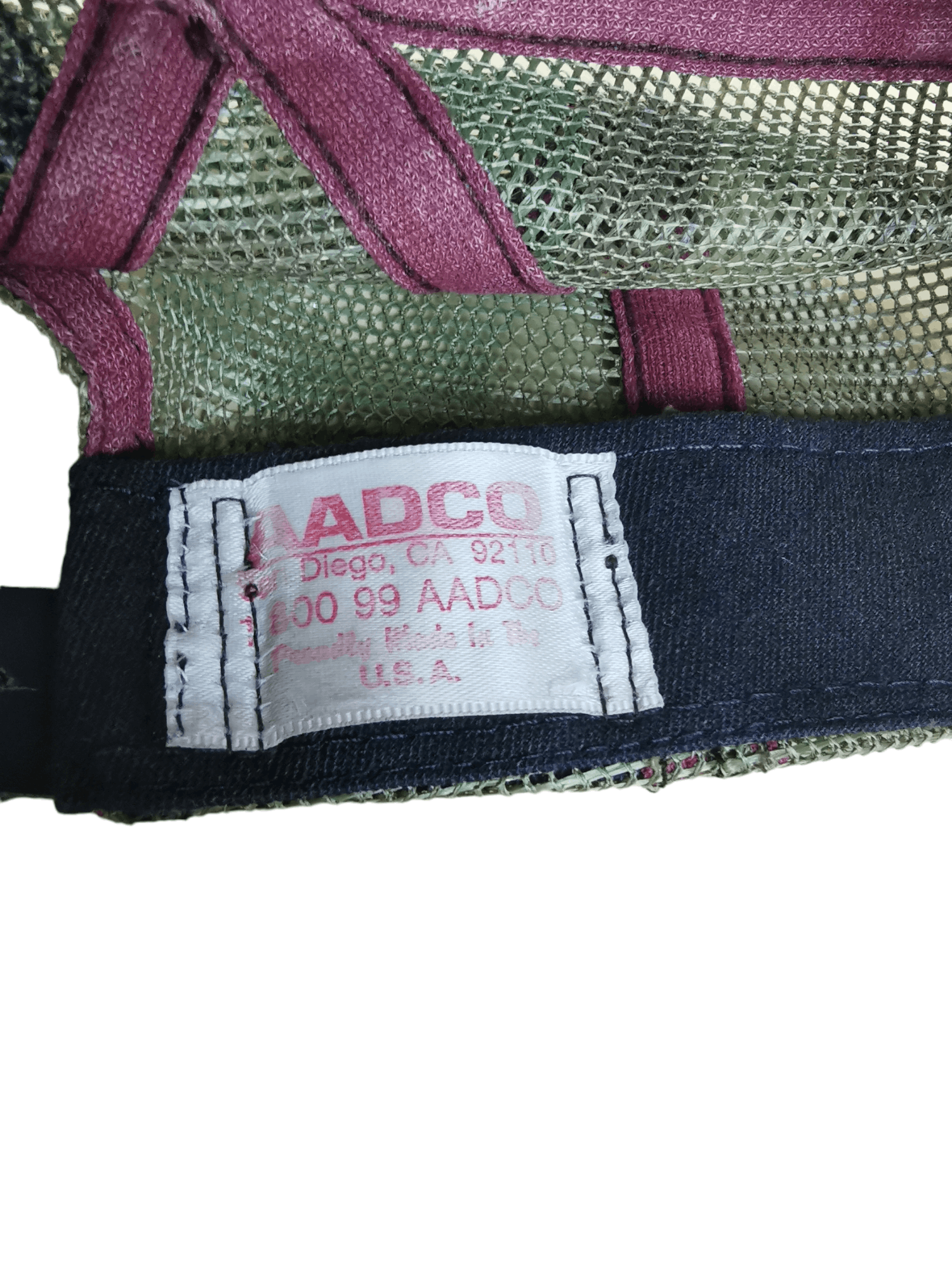 Other VINTAGE MILITARY AADCO 412 CRS TRUCKER HAT Size ONE SIZE - 9 Thumbnail