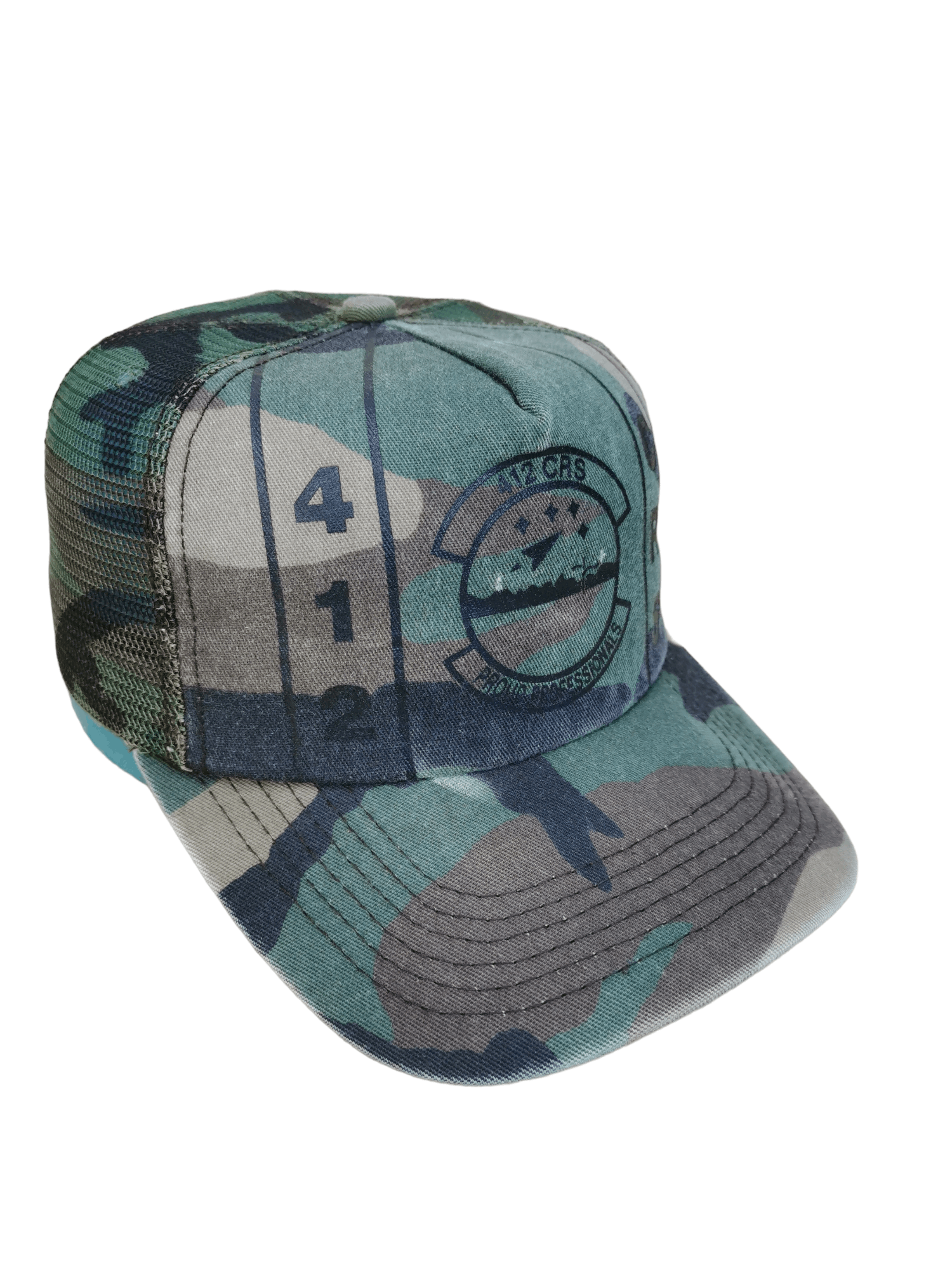 Other VINTAGE MILITARY AADCO 412 CRS TRUCKER HAT Size ONE SIZE - 3 Thumbnail