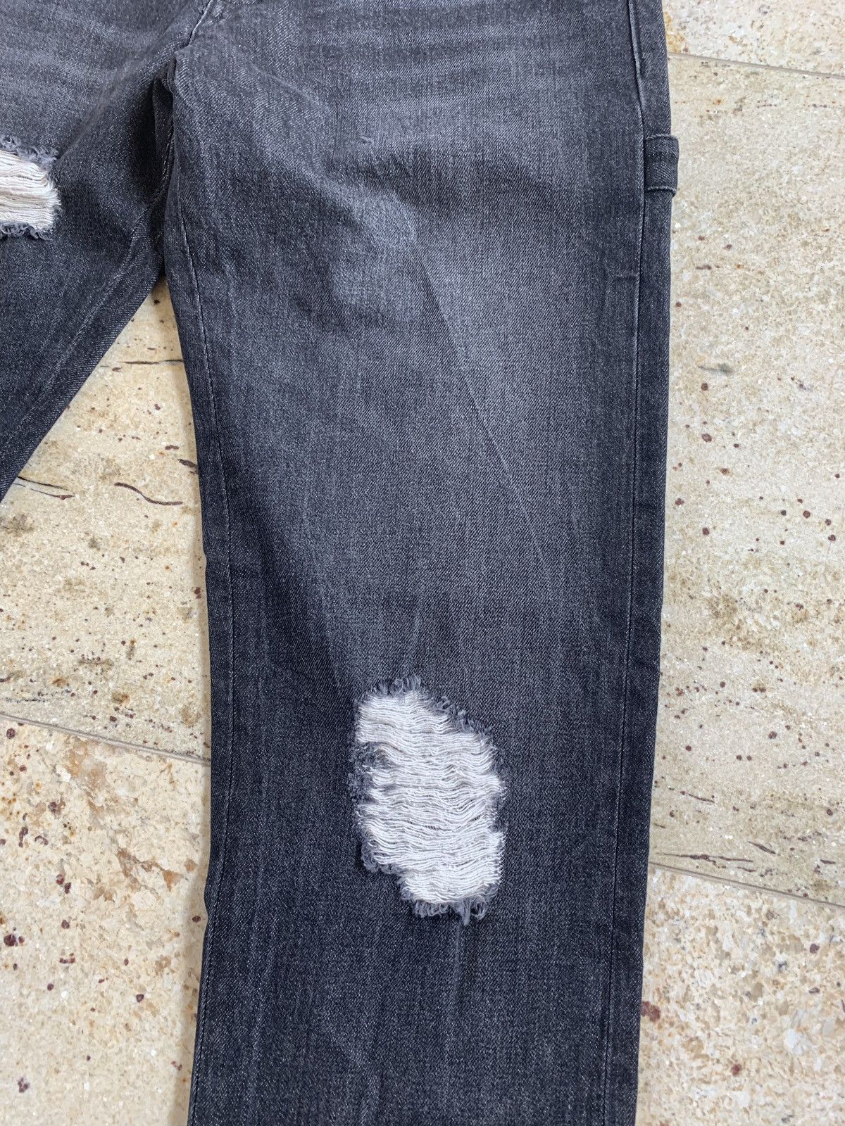 Heron Preston Nylon Belt Denim Work Pant Size US 33 - 9 Thumbnail