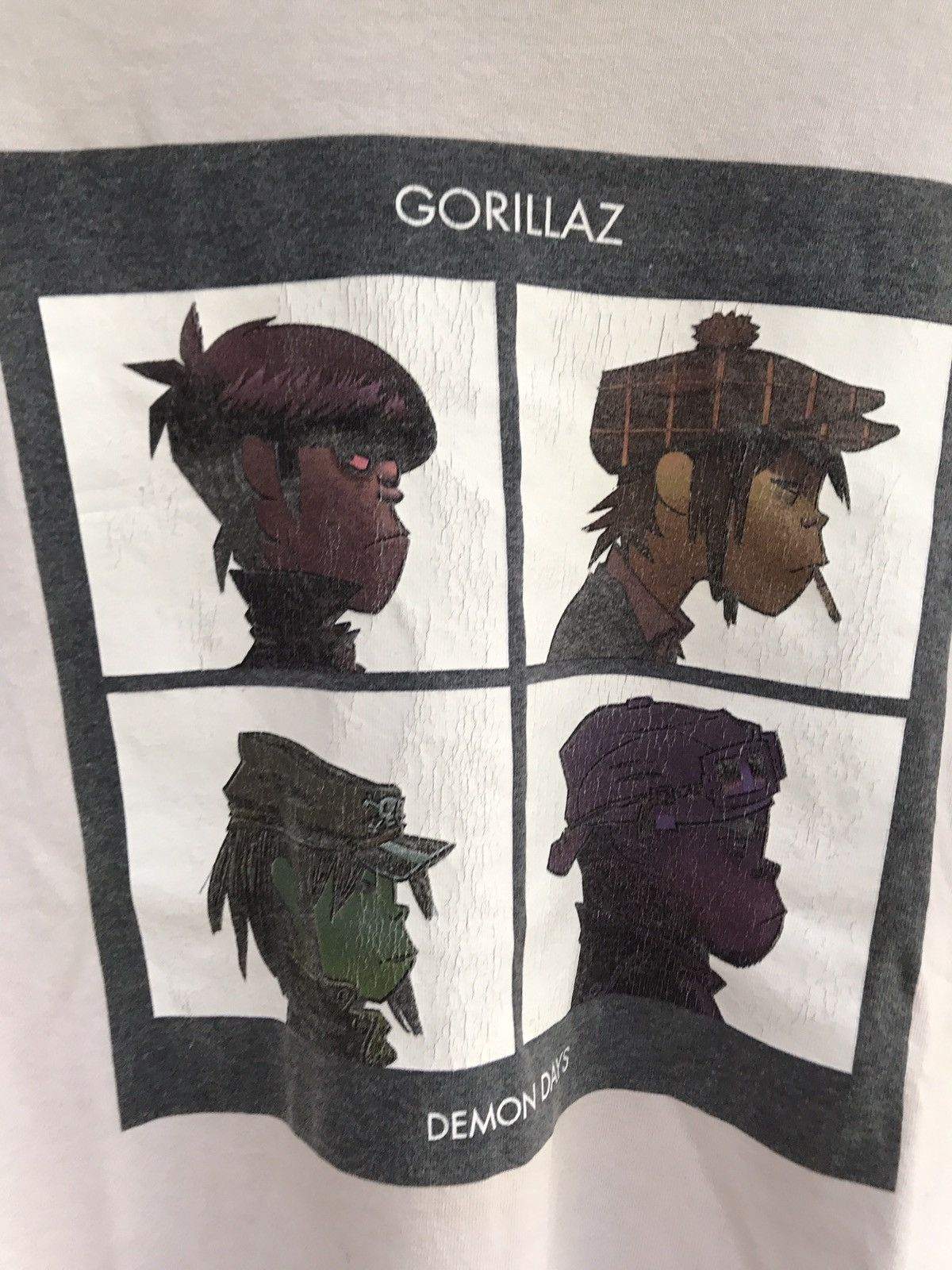 Vintage VINTAGE GORILLAZ DEMON DAYS Size US L / EU 52-54 / 3 - 3 Thumbnail