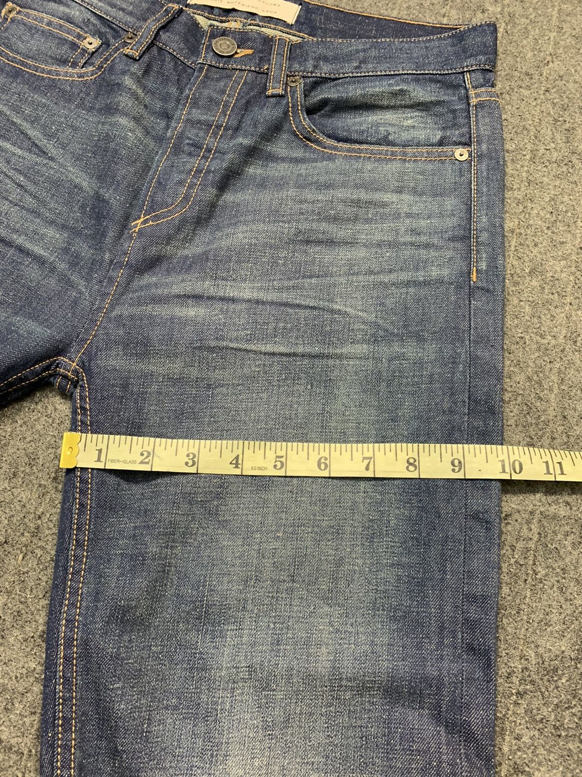 Marc by Marc Jacobs Collaboration Jacob Annie Boyfriend Crop Regular Fits Denim Size 29" - 11 Thumbnail