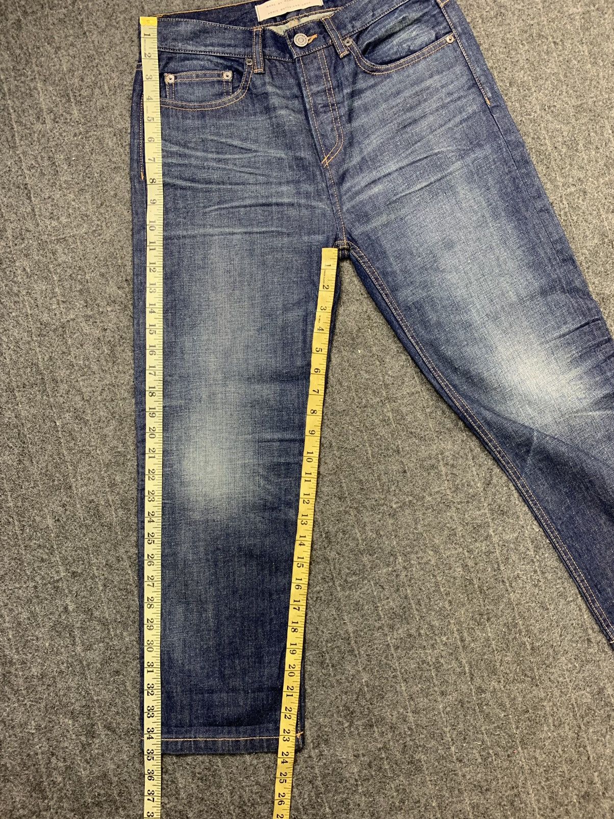 Marc by Marc Jacobs Collaboration Jacob Annie Boyfriend Crop Regular Fits Denim Size 29" - 10 Thumbnail