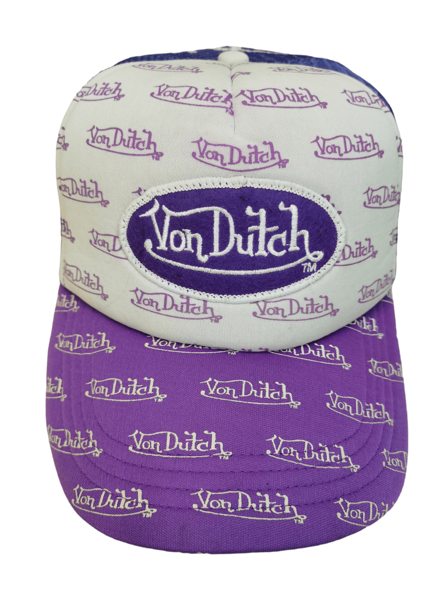 Von Dutch VON DUCTH MONOGRAM STREETWEAR TRUCKER HAT CAP Size ONE SIZE - 1 Thumbnail