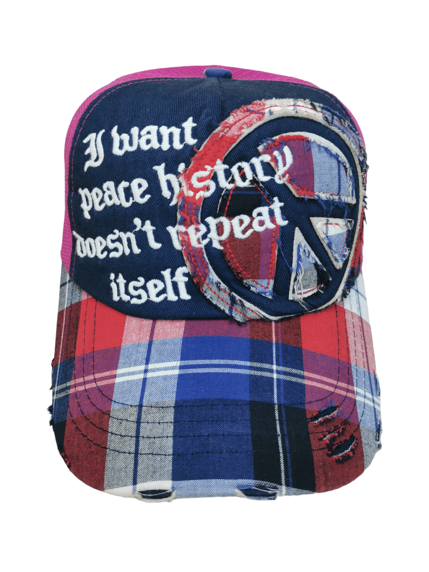 Other 🔥 2026 SALE🔥JAPANESE DESIGNER PEACE MULTICOLOR TRUCKER HAT Size ONE SIZE - 1 Thumbnail