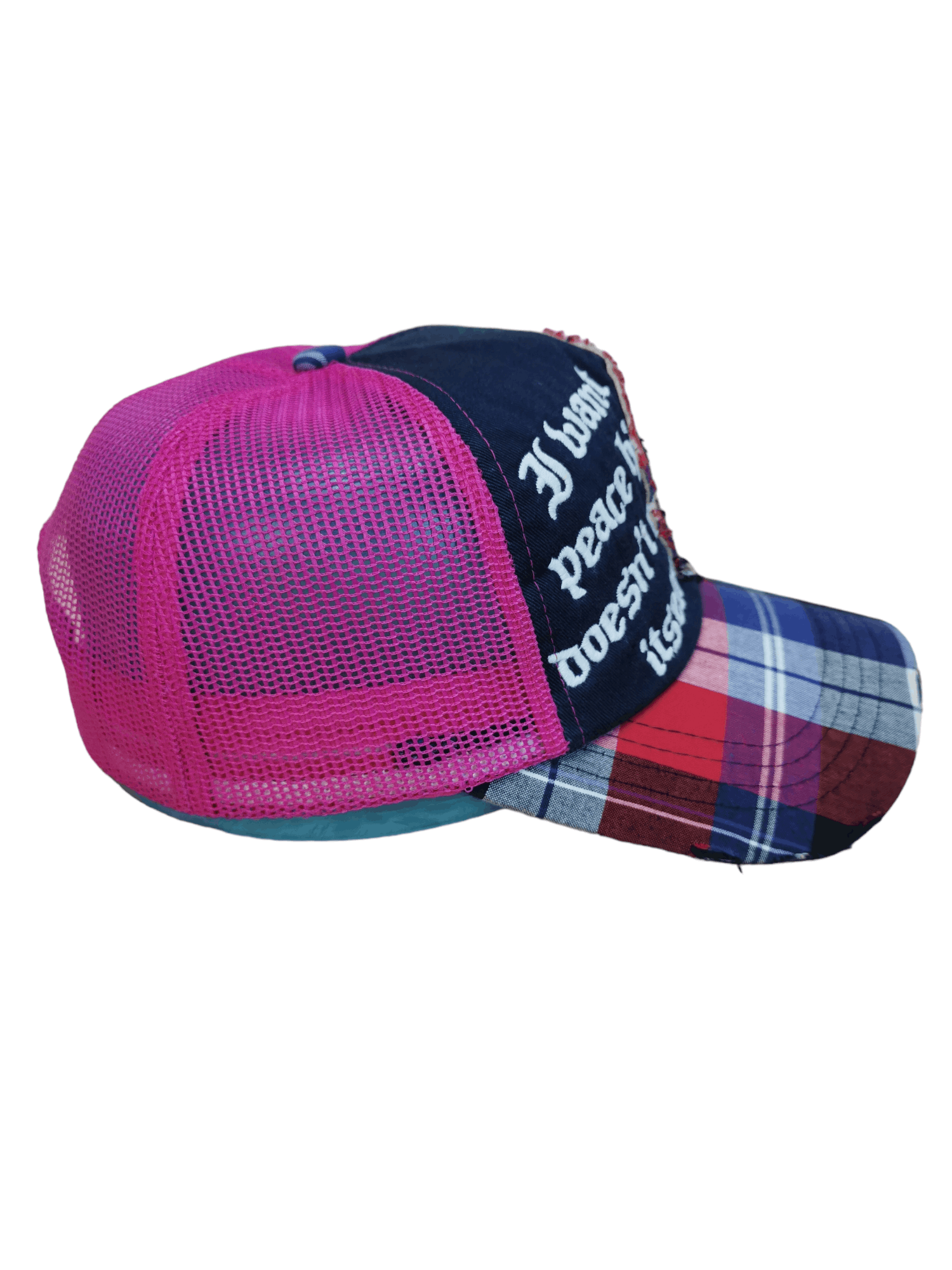 Other 🔥 2026 SALE🔥JAPANESE DESIGNER PEACE MULTICOLOR TRUCKER HAT Size ONE SIZE - 6 Thumbnail