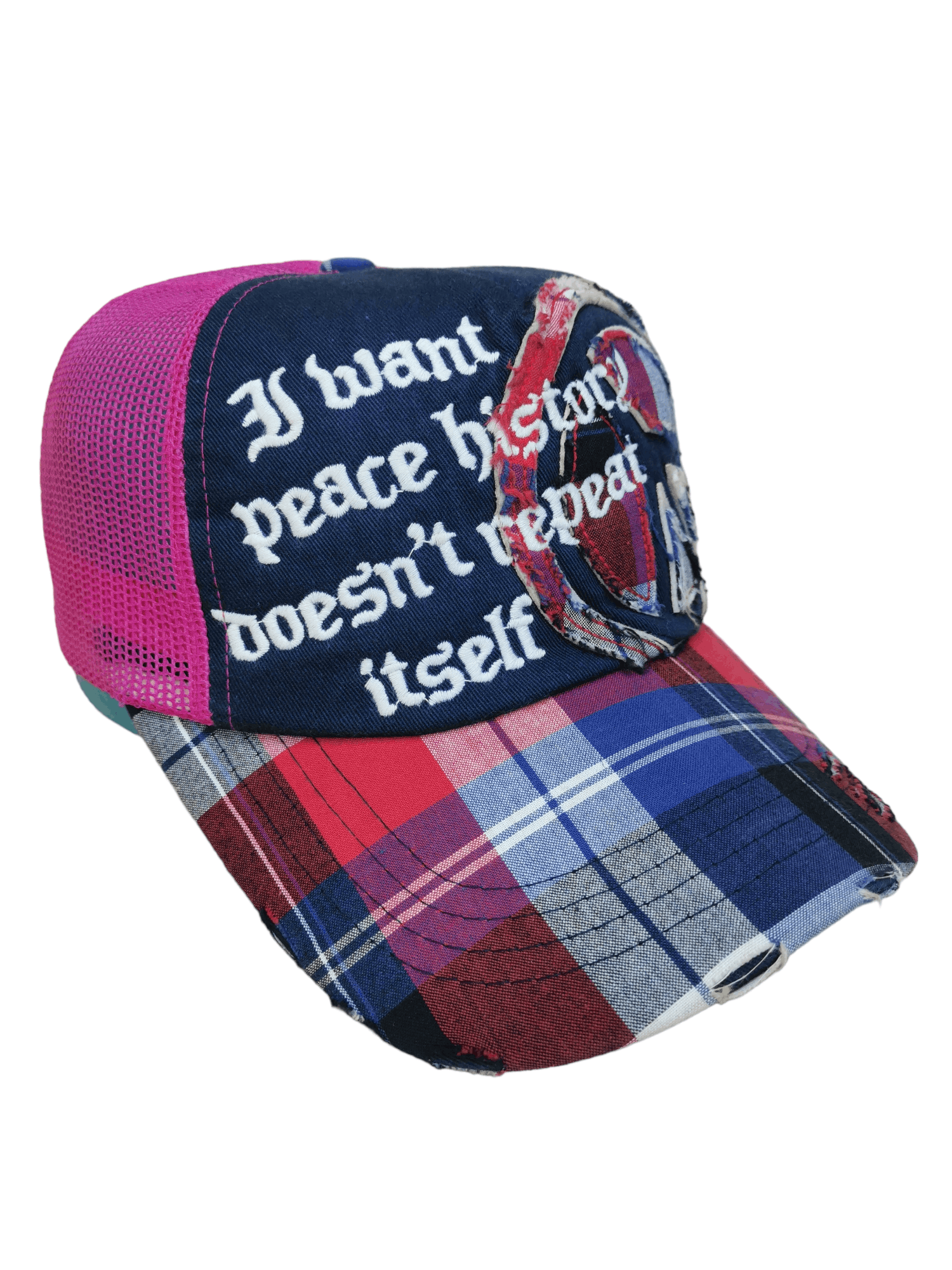 Other 🔥 2026 SALE🔥JAPANESE DESIGNER PEACE MULTICOLOR TRUCKER HAT Size ONE SIZE - 3 Thumbnail