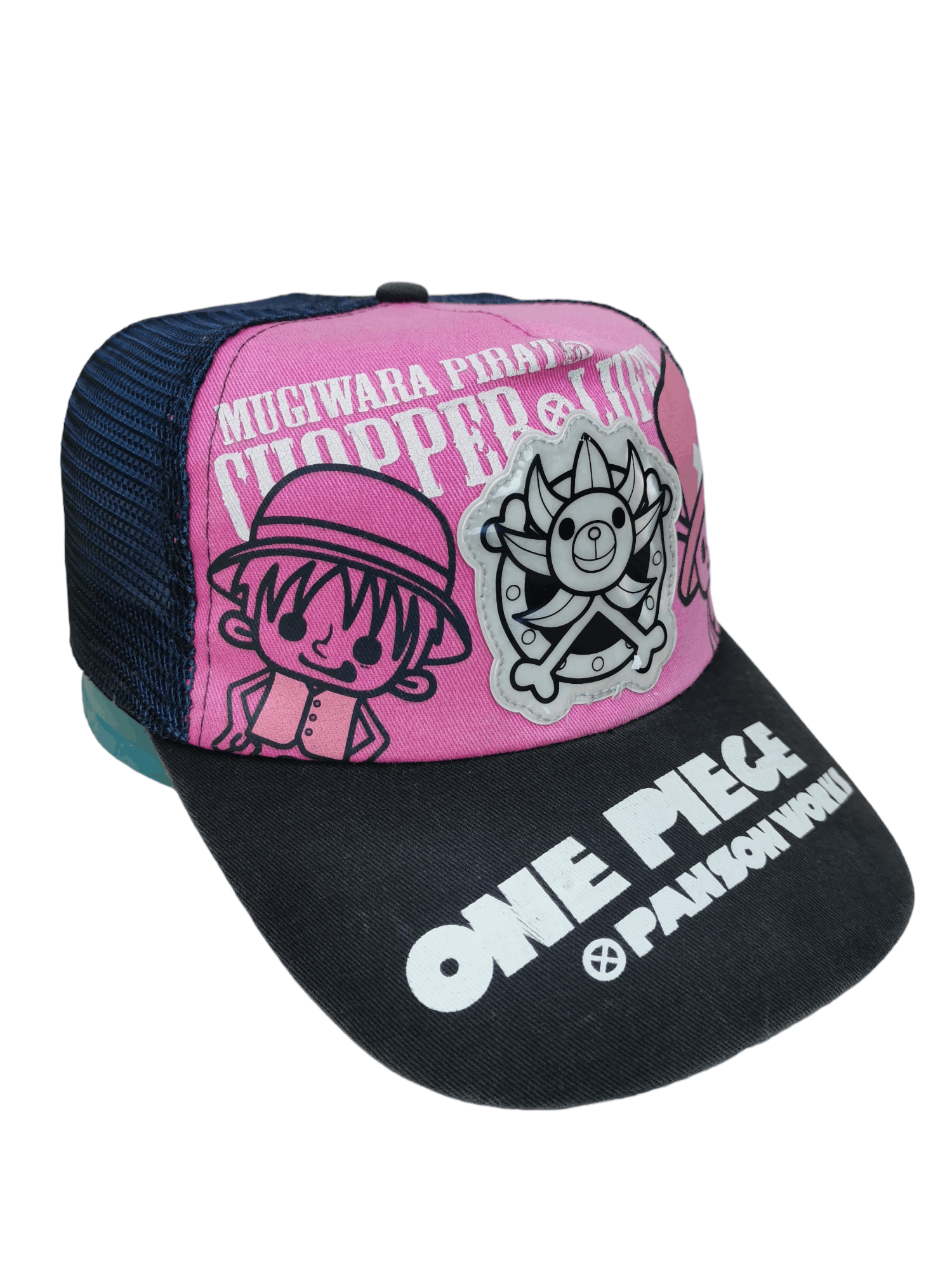 Anime 🔥4 MONTHS SALE🔥 JAPANESE ANIMA ONE PIECE TRUCKER HAT CAP Size ONE SIZE - 3 Thumbnail