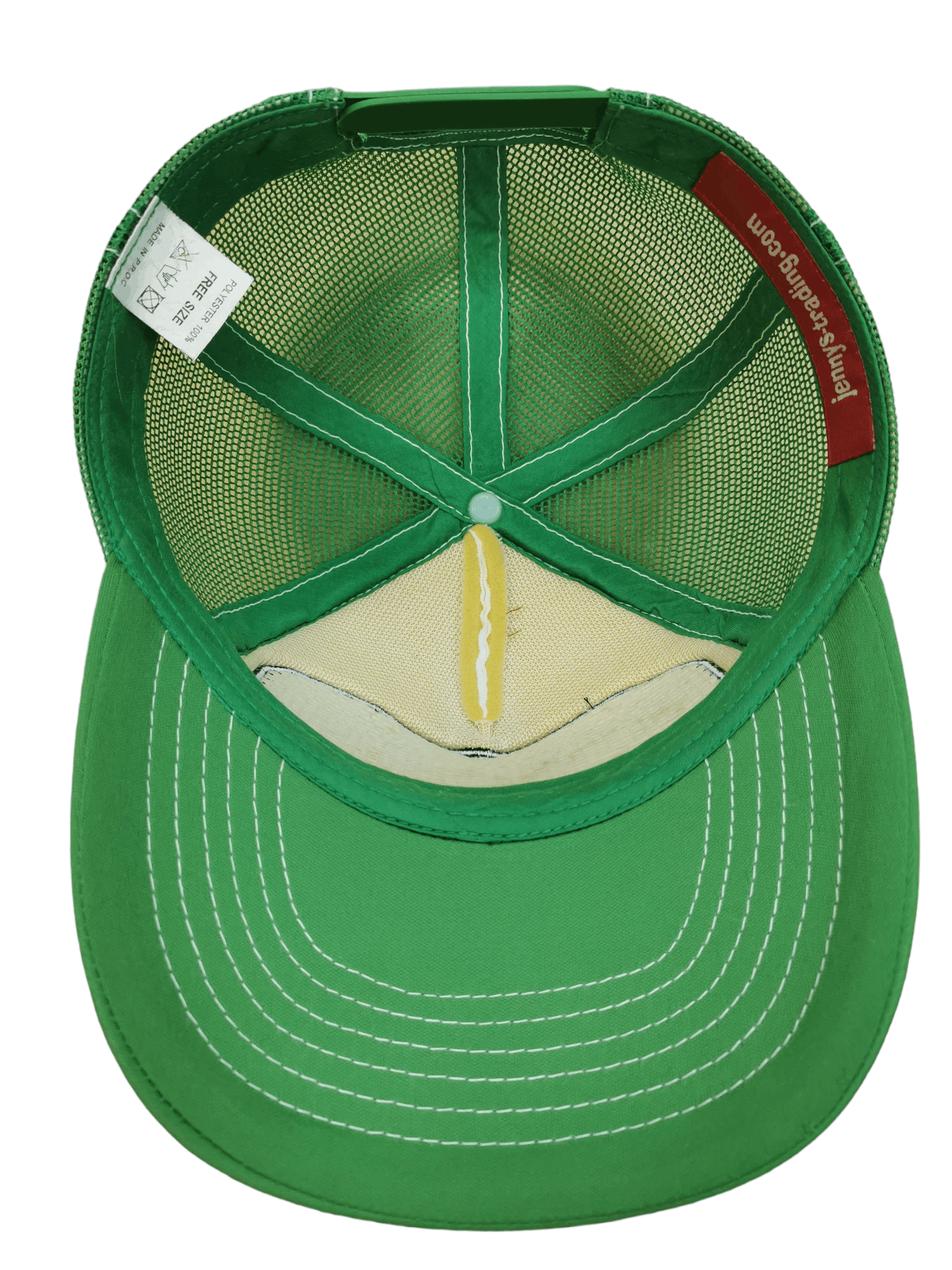 Designer VINTAGE JENNY TRADING DESIGNER TRUCKER HAT CAP Size ONE SIZE - 7 Thumbnail