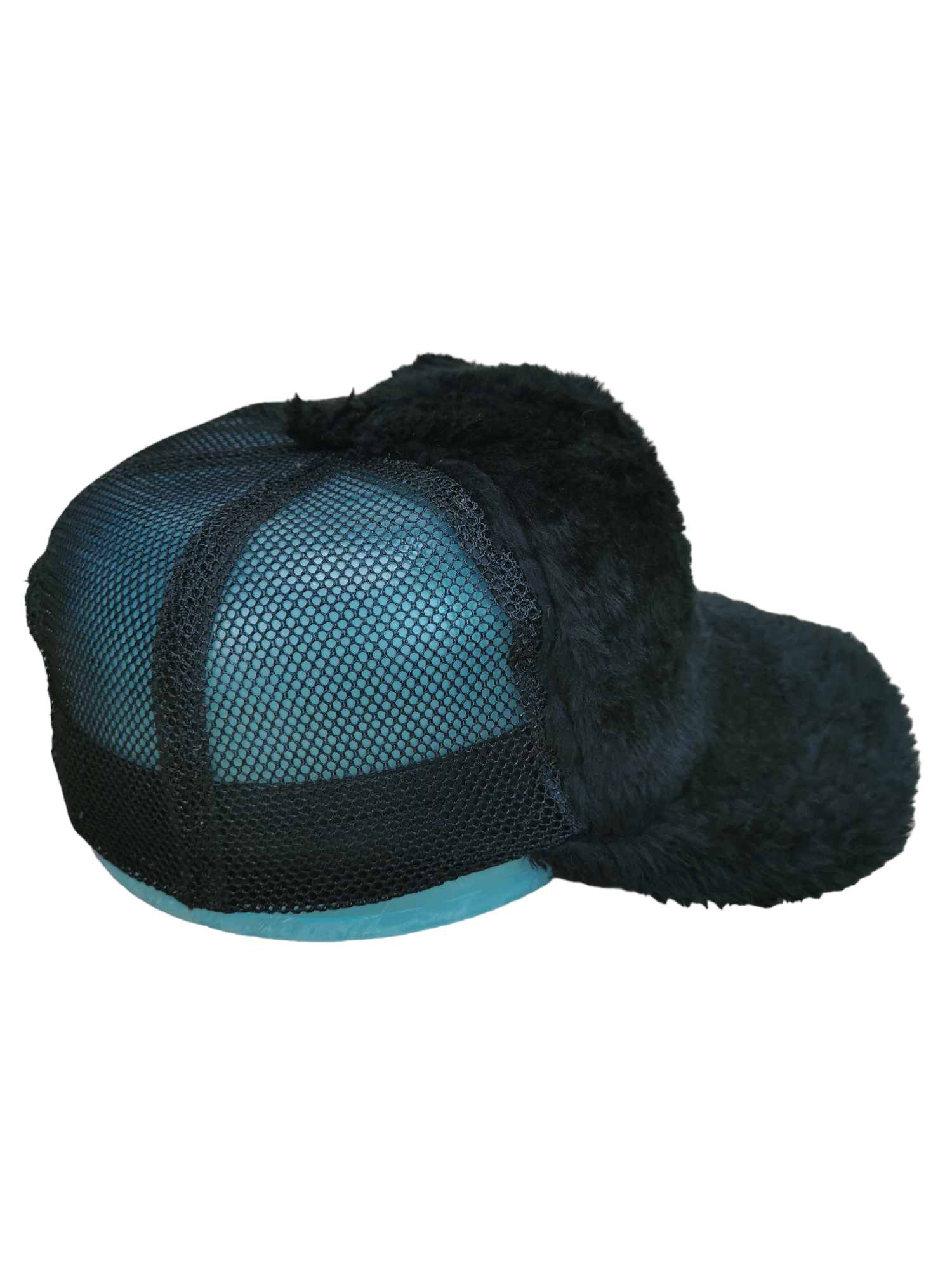 Ocean Pacific OCEAN PACIFIC MINK FUR TRUCKER HAT CAP Size ONE SIZE - 4 Thumbnail