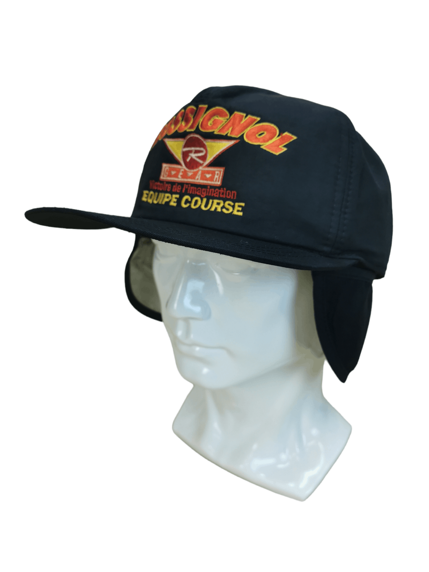 Japanese Brand VINTAGE ROSSIGNOL EQUIPE COURSE HAT CAP Size ONE SIZE - 3 Thumbnail