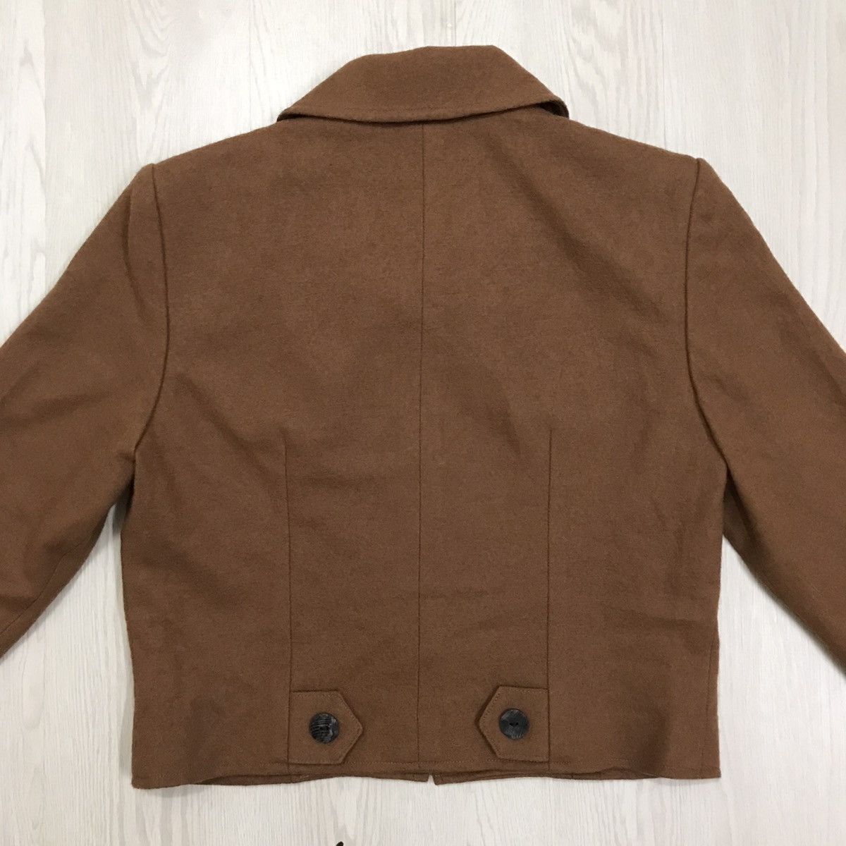 Vintage Vintage Pat Hogue Japan Wool Military Cropped Jacket Size M / US 6-8 / IT 42-44 - 7 Thumbnail