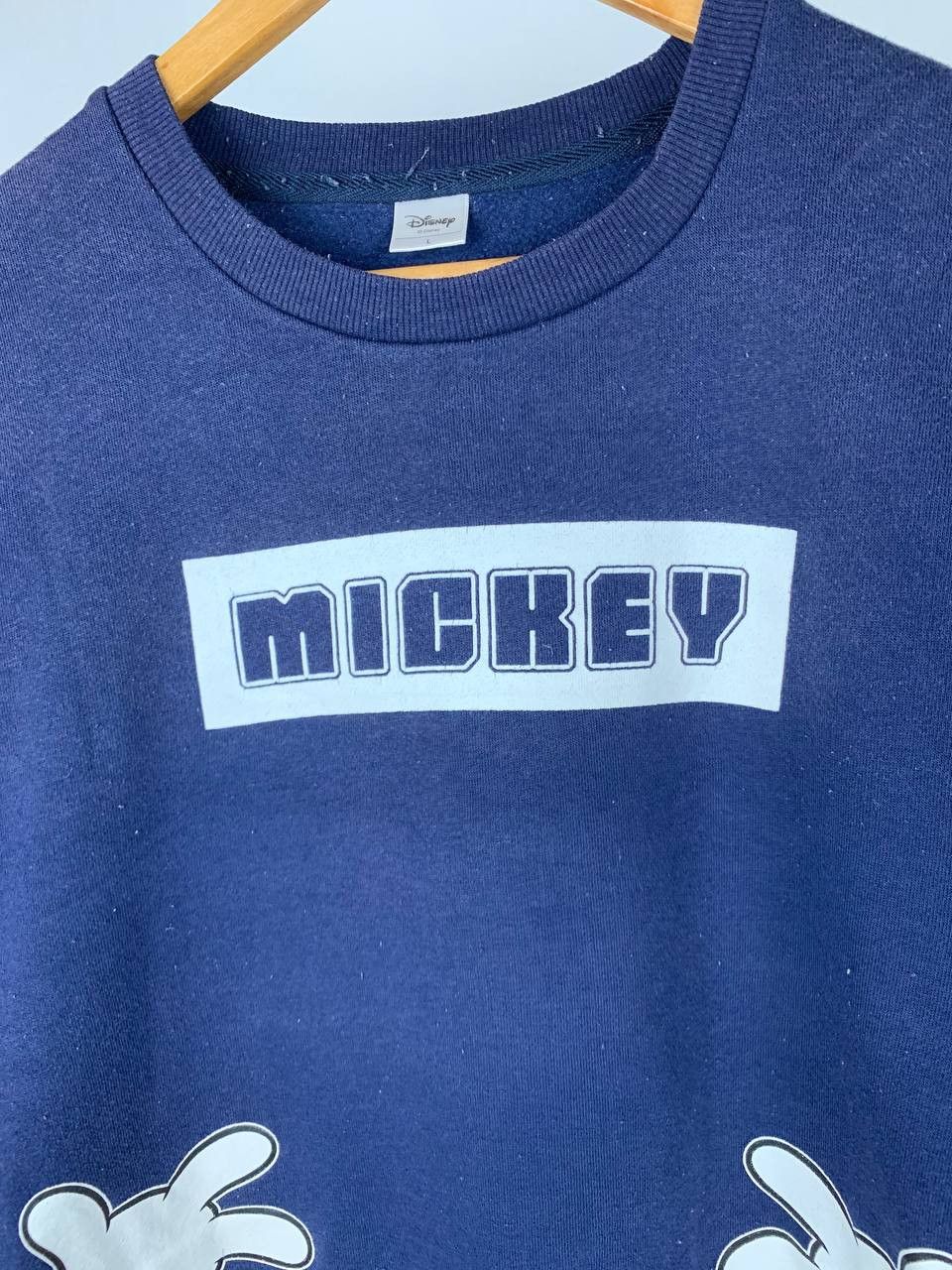 Mickey Mouse Vintage Mickey Hugging Box Logo Sunfaded Sweatshirt Size US S / EU 44-46 / 1 - 3 Thumbnail
