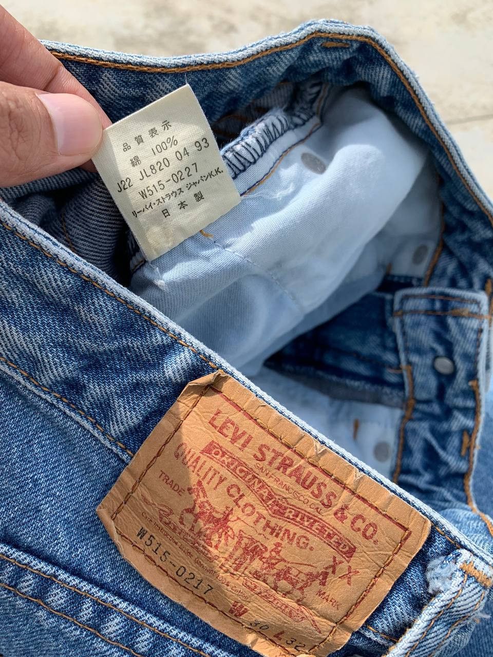 Levi's Vintage Levis 515 Washed Denim Jeans W25 Size US 26 / EU 42 - 13 Thumbnail