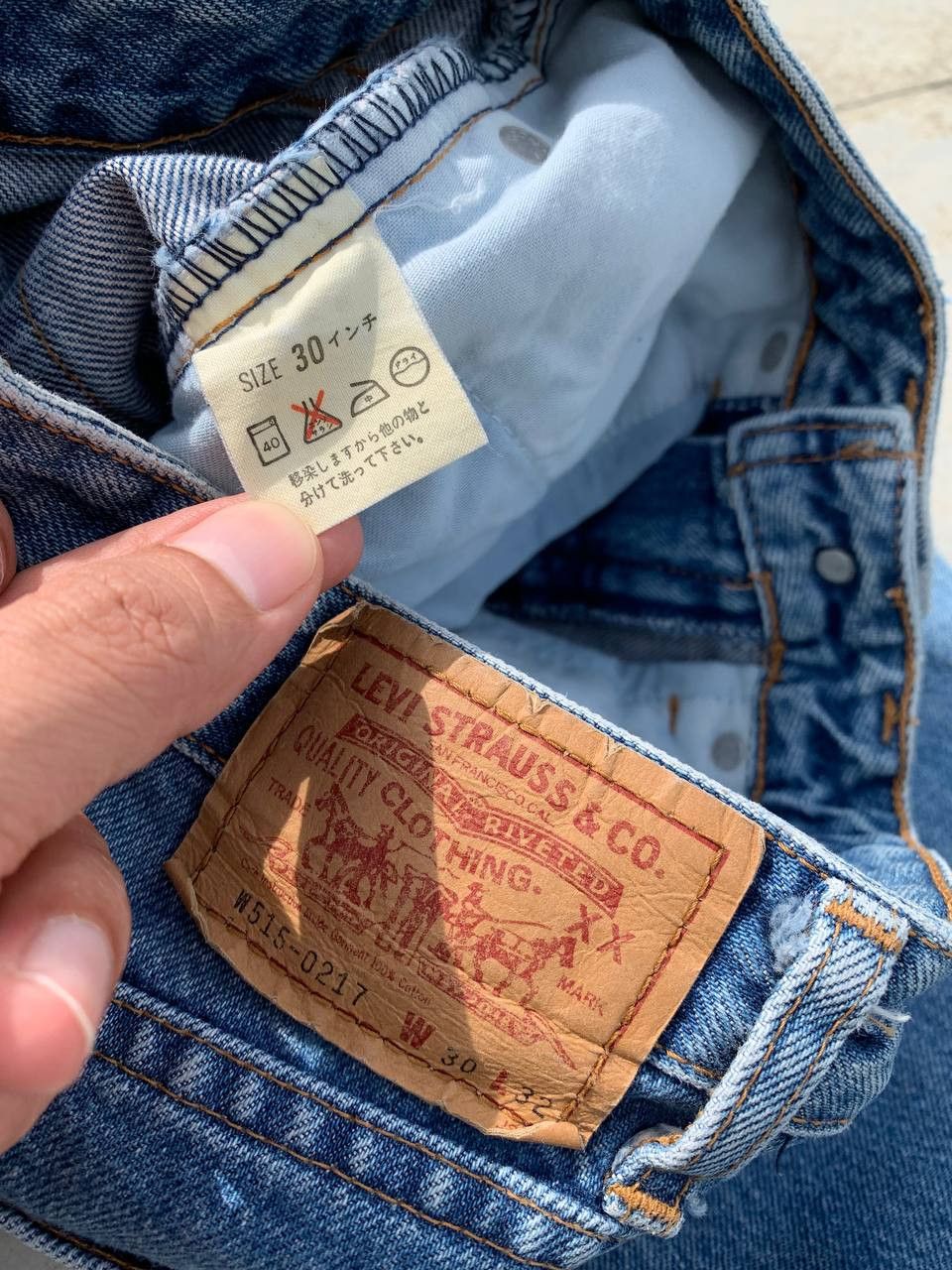 Levi's Vintage Levis 515 Washed Denim Jeans W25 Size US 26 / EU 42 - 12 Thumbnail