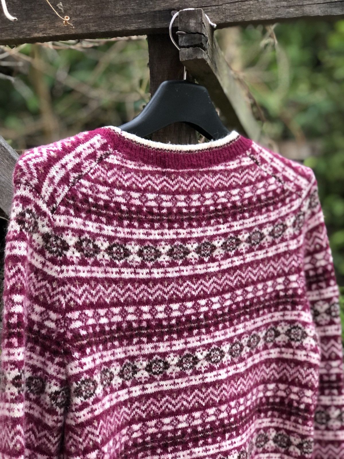 Aran Isles Knitwear Ines De La Fressange Paris x Uniqlo Mohair Knit Sweater Size US S / EU 44-46 / 1 - 5 Thumbnail