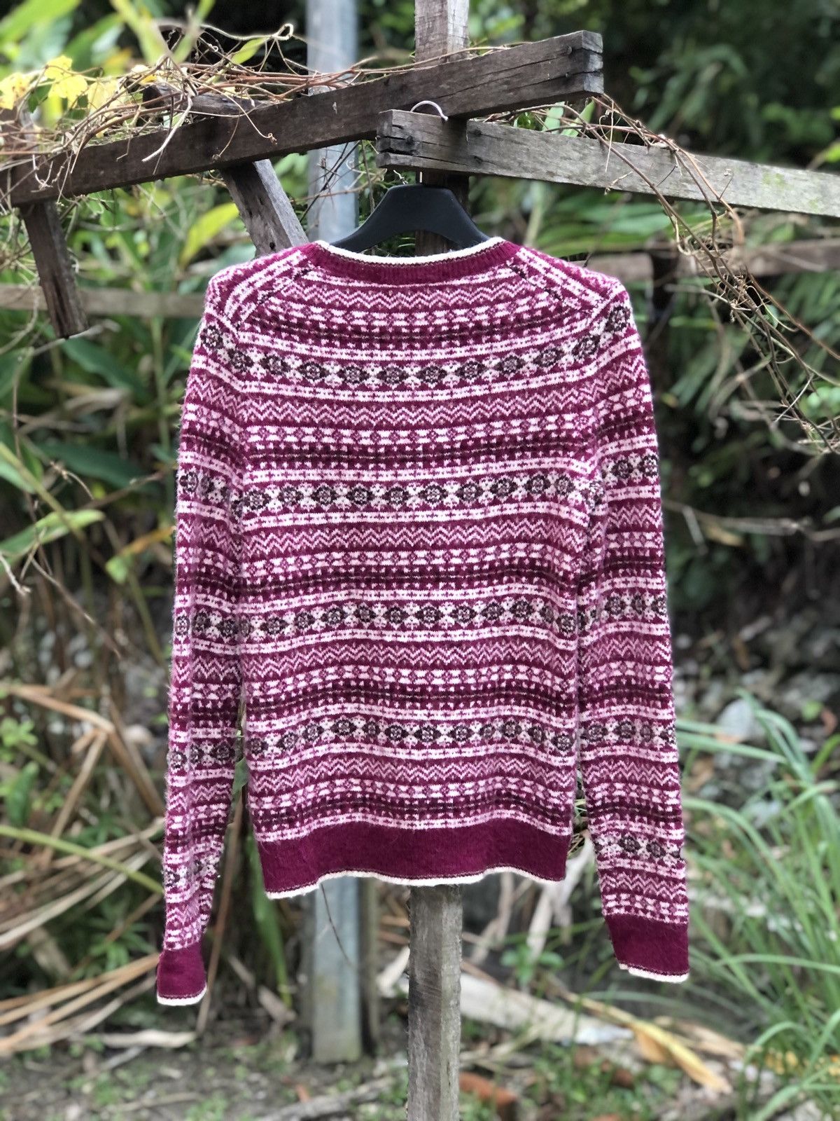 Aran Isles Knitwear Ines De La Fressange Paris x Uniqlo Mohair Knit Sweater Size US S / EU 44-46 / 1 - 4 Thumbnail