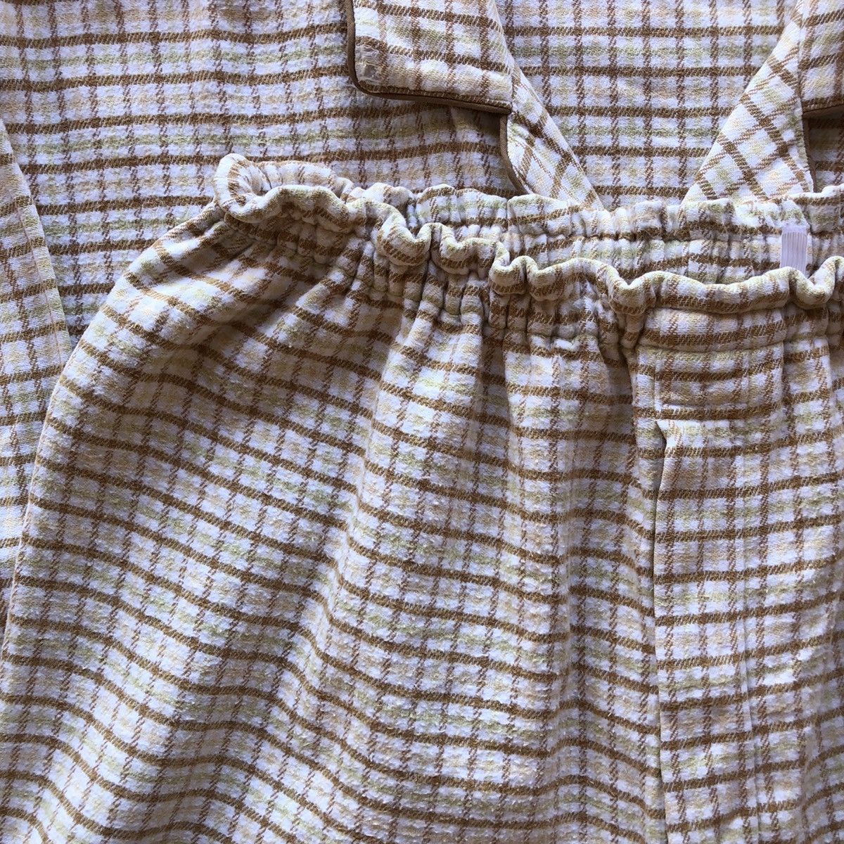 Valentino Vintage Pyjama Set Checkered by Rudolph Valentino Size US M / EU 48-50 / 2 - 9 Thumbnail