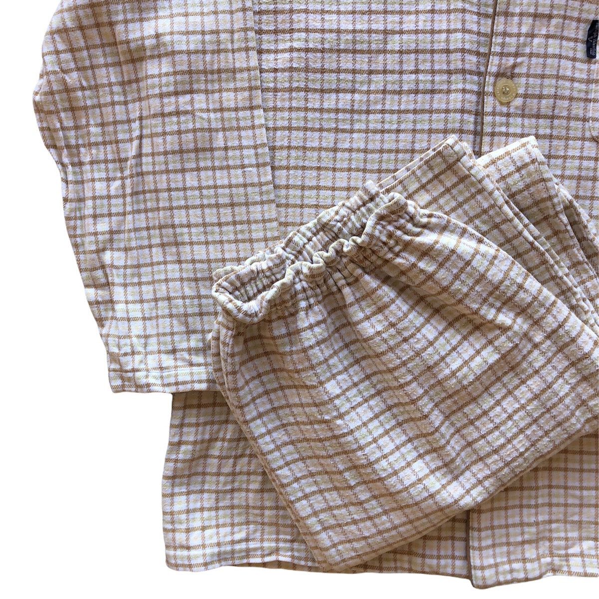 Valentino Vintage Pyjama Set Checkered by Rudolph Valentino Size US M / EU 48-50 / 2 - 4 Thumbnail