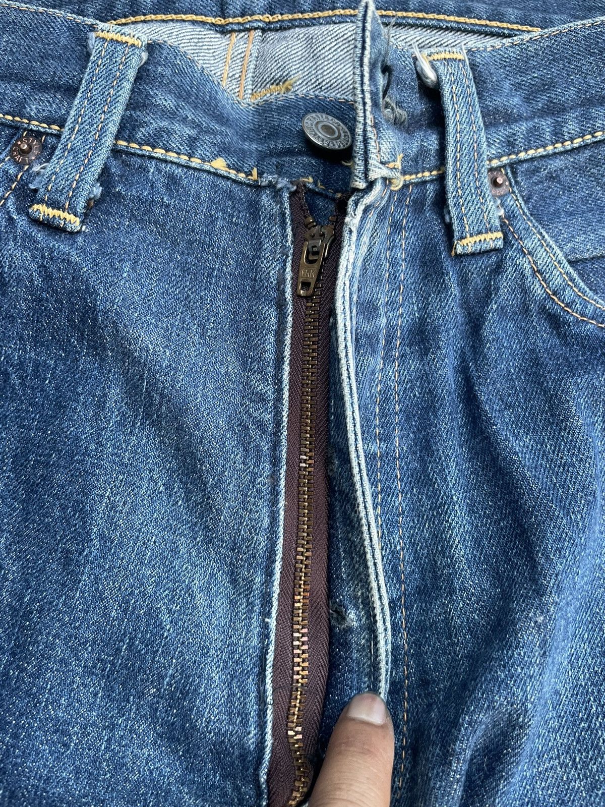 Evisu Vintage Evis Selvedge Denim Rework Size US 31 - 23 Thumbnail