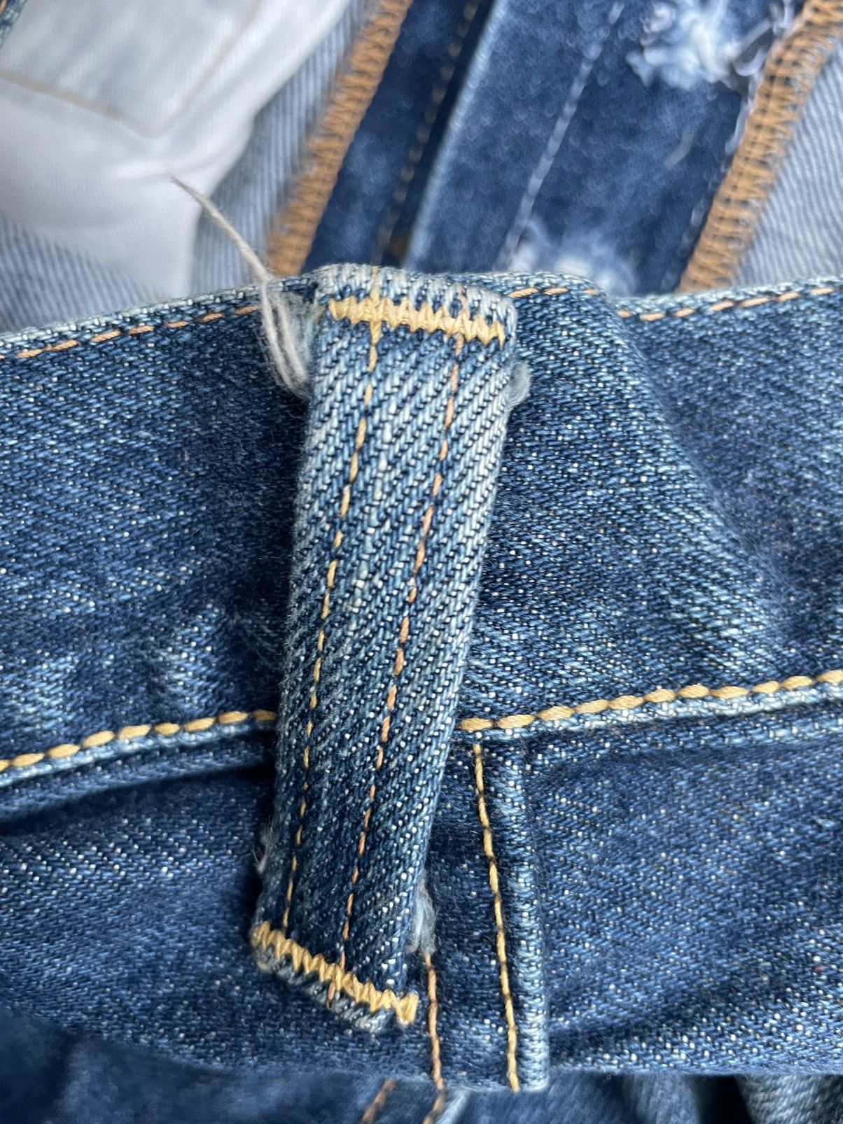 Evisu Vintage Evis Selvedge Denim Rework Size US 31 - 15 Thumbnail