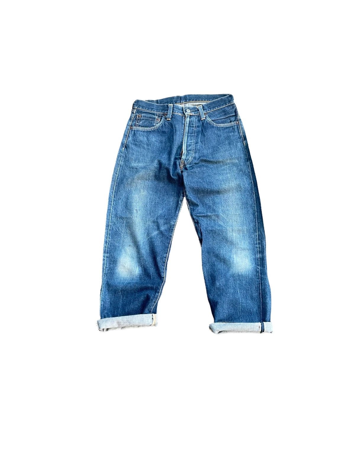 Evisu Vintage Evis Selvedge Denim Rework Size US 31 - 2 Thumbnail