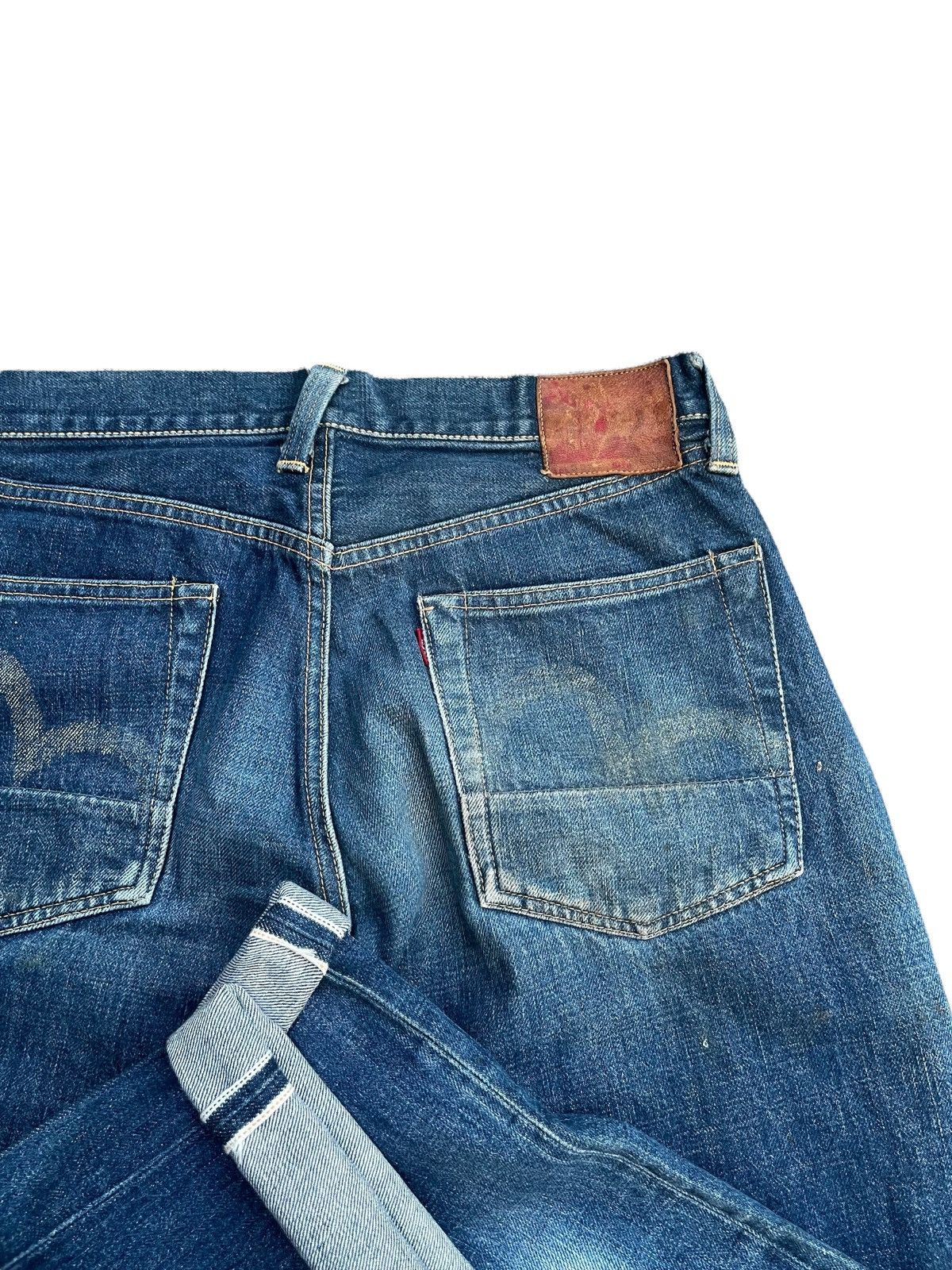 Evisu Vintage Evis Selvedge Denim Rework Size US 31 - 11 Thumbnail