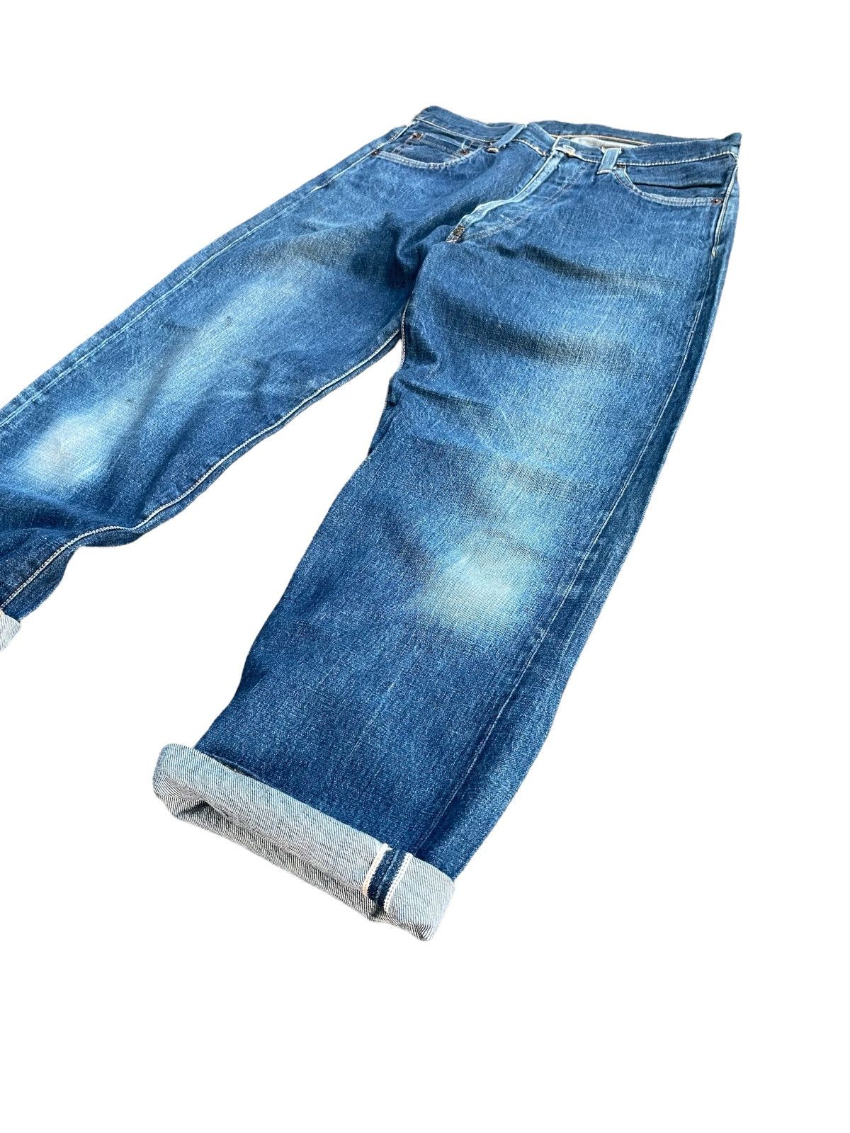 Evisu Vintage Evis Selvedge Denim Rework Size US 31 - 3 Thumbnail