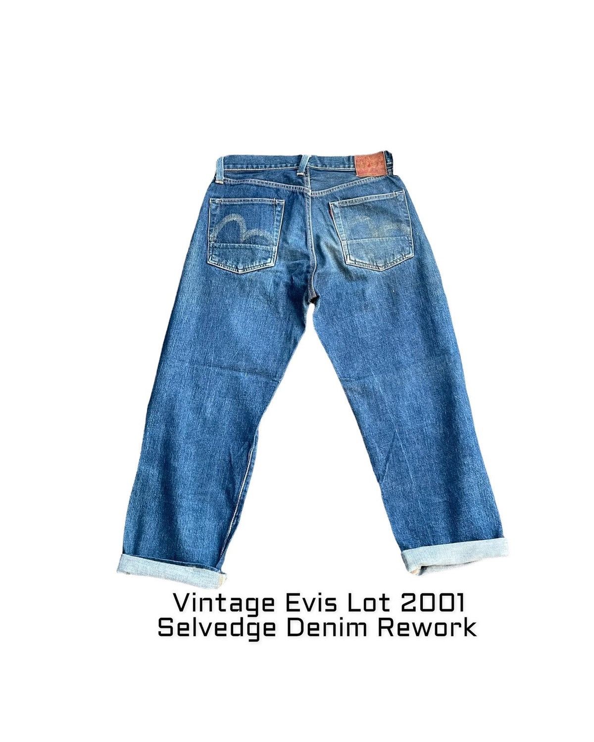 Evisu Vintage Evis Selvedge Denim Rework Size US 31 - 1 Thumbnail
