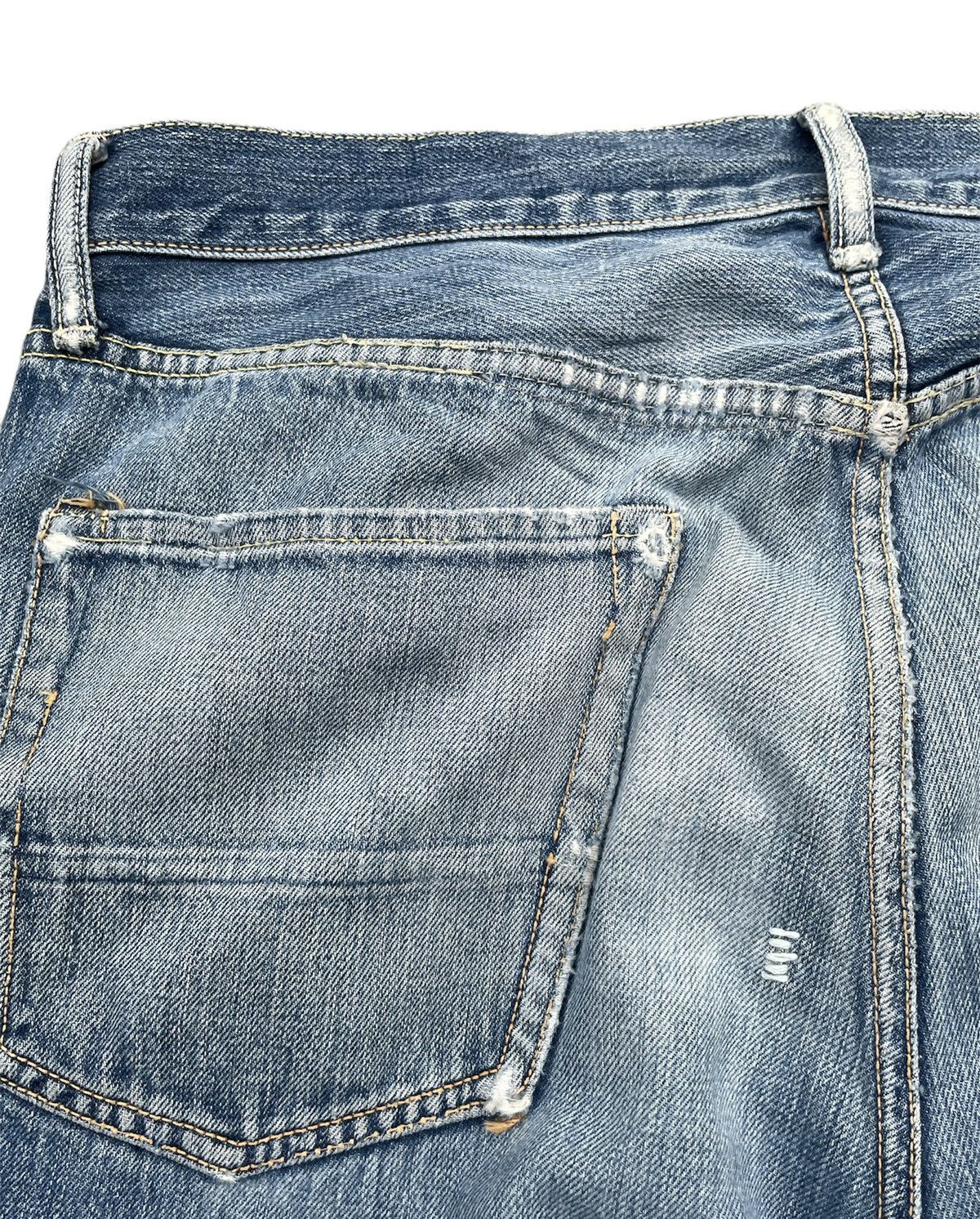 Sugar Cane Vintage Sugar Cane Selvedge Aging Distressed Rework Size US 34 / EU 50 - 15 Thumbnail