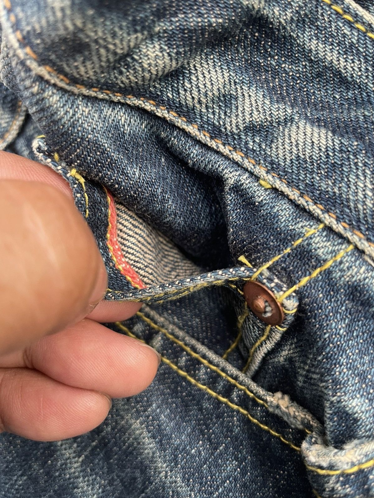 Japanese Brand Kato Japan Vintage Selvedge Denim Size US 28 / EU 44 - 18 Thumbnail