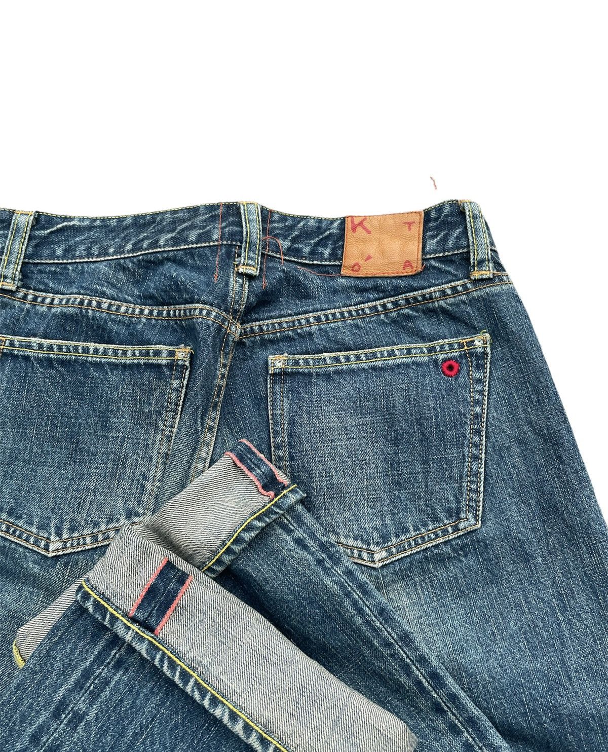 Japanese Brand Kato Japan Vintage Selvedge Denim Size US 28 / EU 44 - 13 Thumbnail
