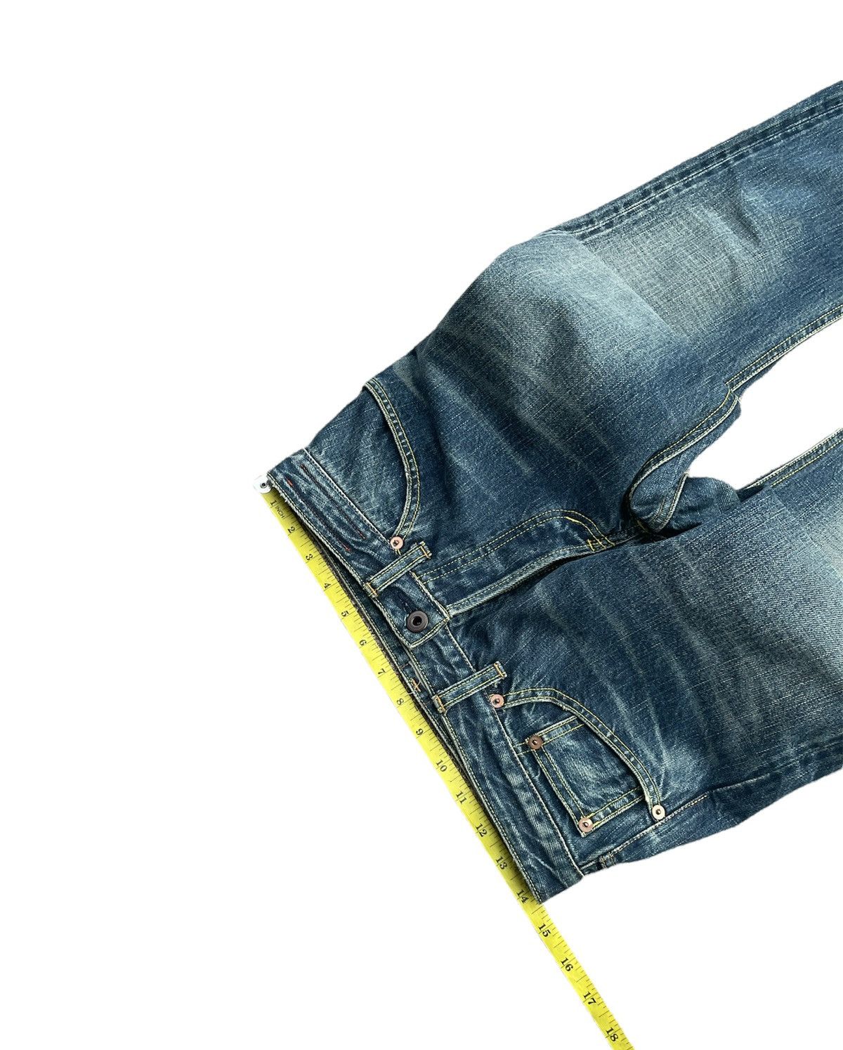 Japanese Brand Kato Japan Vintage Selvedge Denim Size US 28 / EU 44 - 2 Thumbnail