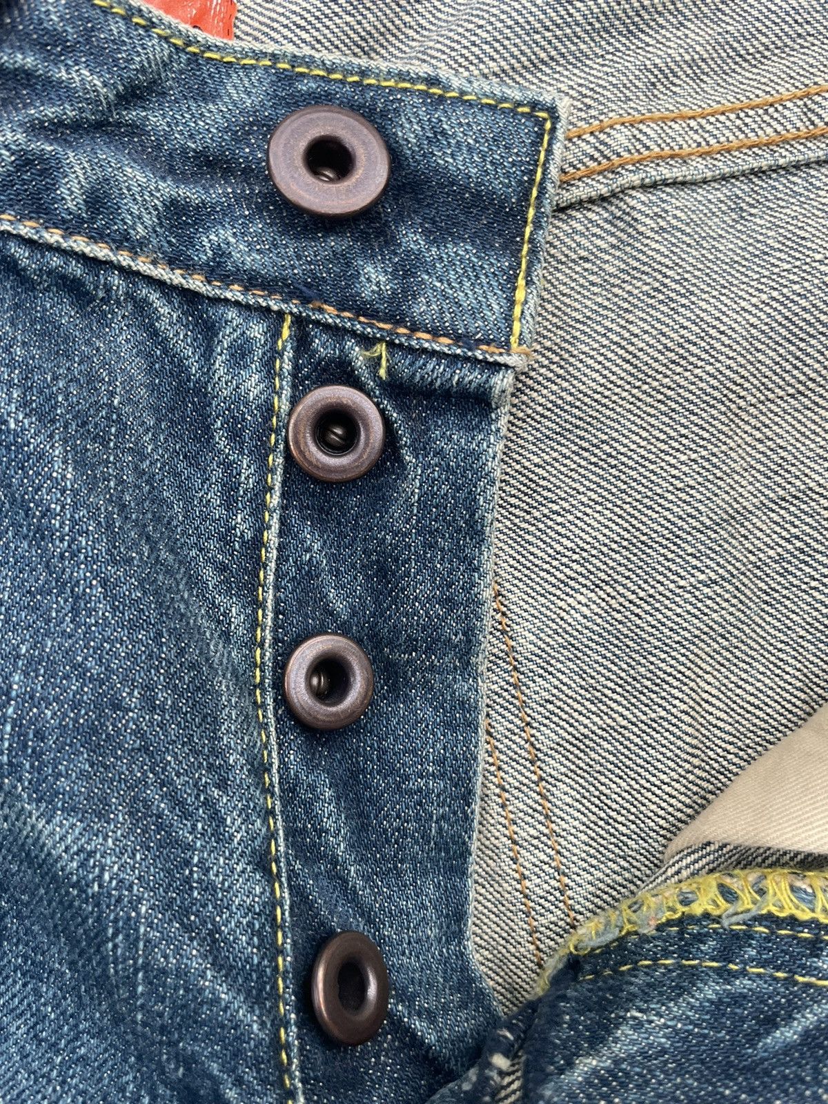Japanese Brand Kato Japan Vintage Selvedge Denim Size US 28 / EU 44 - 20 Thumbnail